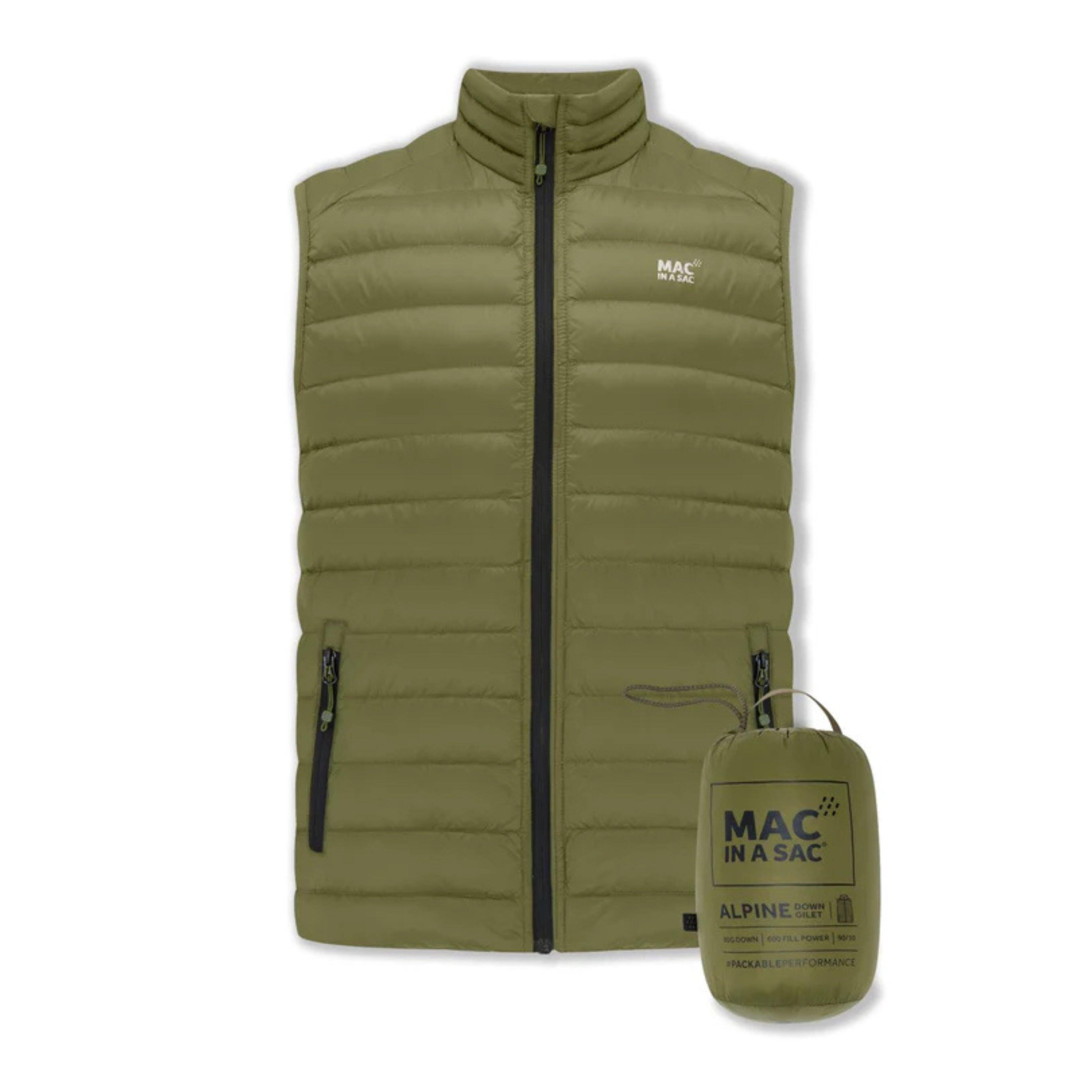 Mac In A Sac - Doudoune Sans Manche Mias Alpine Homme - Gilet De Pêche - Vert - 40 M - Decathlon