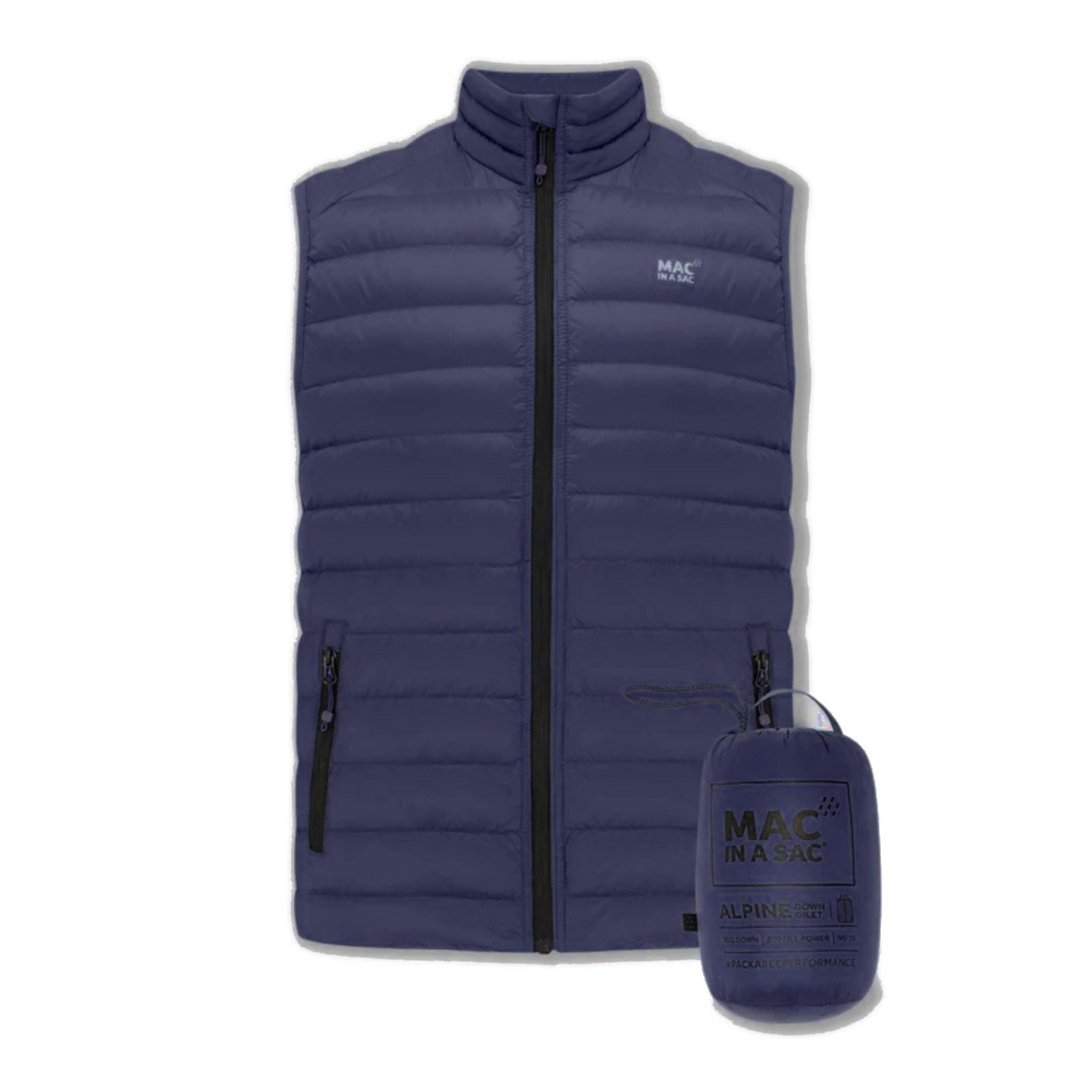 Mac In A Sac - Doudoune Sans Manche Mias Alpine Homme - Gilet De Pêche - Bleu - 38 S - Decathlon