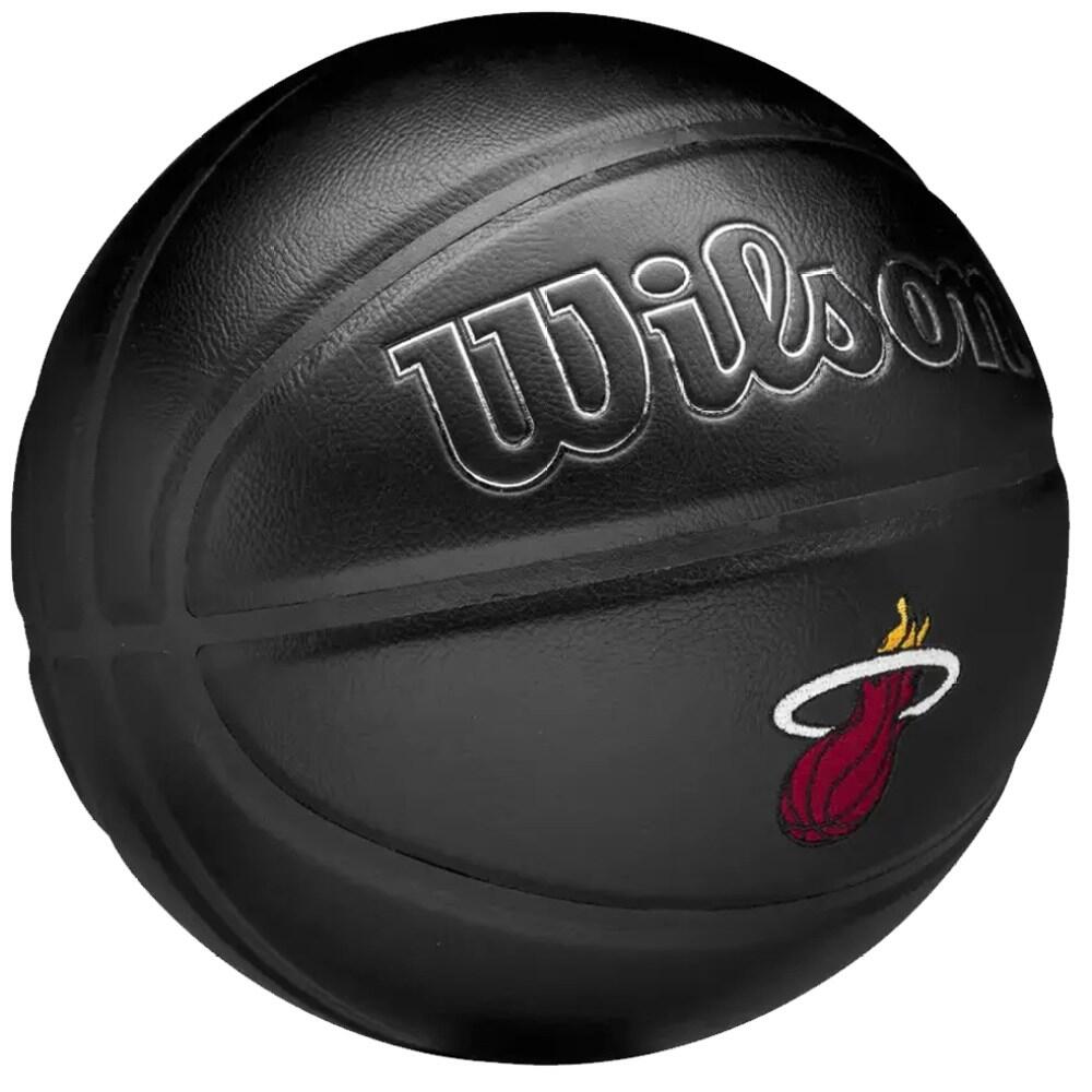 NBATeam Première Miami Heat Basketbal (Zwart) 3/4