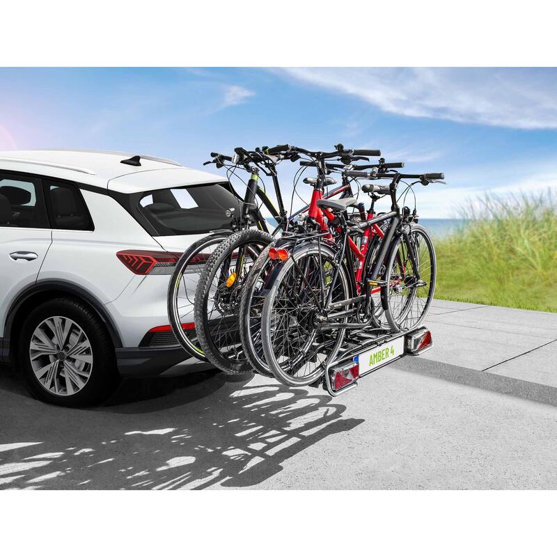 PORTE-VÉLOS 4 VÉLOS AMBER IV - EUFAB - PRISE 13 BROCHES