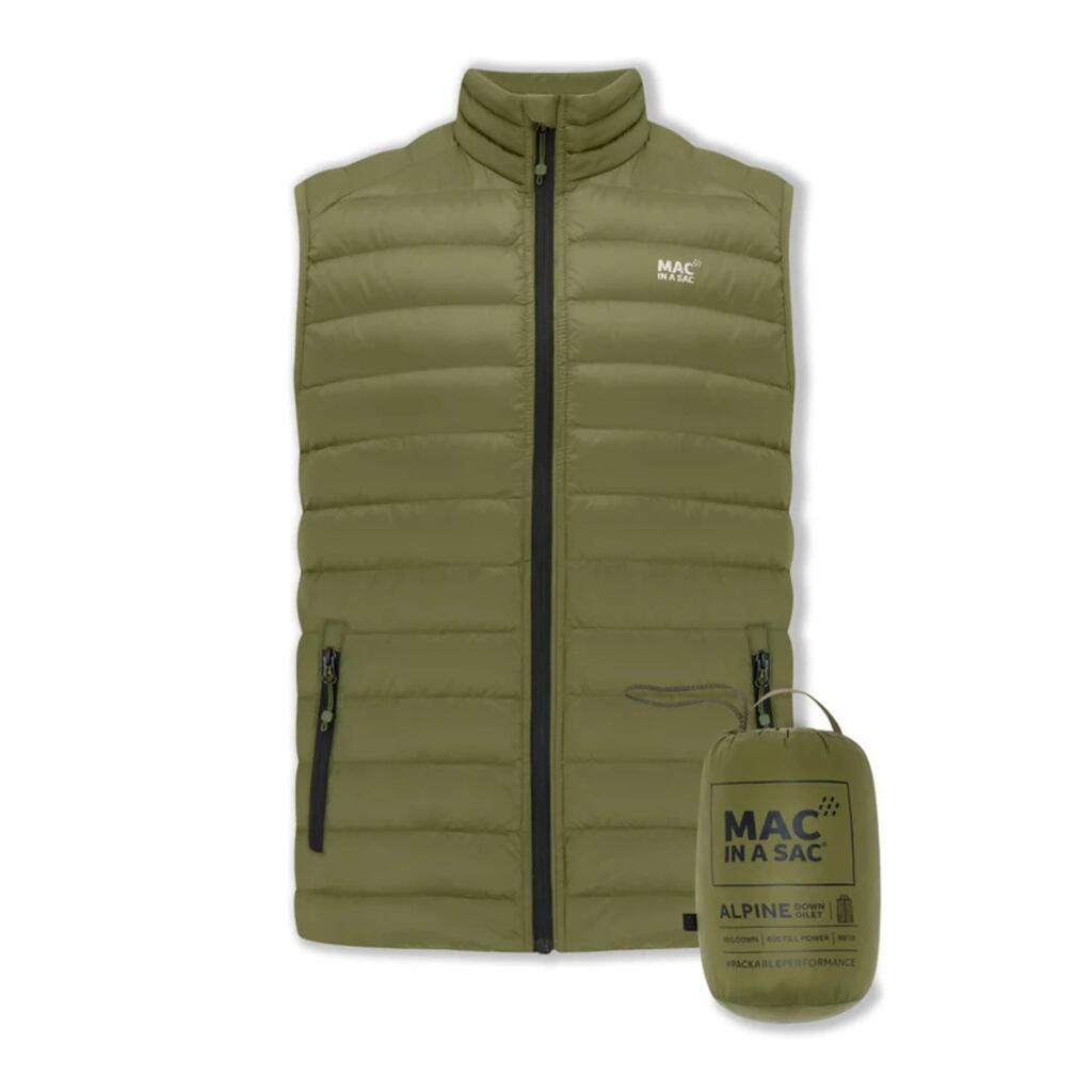 Sleeveless down jacket Mac In A Sac Alpine