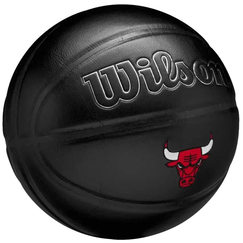 NBA Première Chicago Bulls Basketbal (Zwart) 3/4