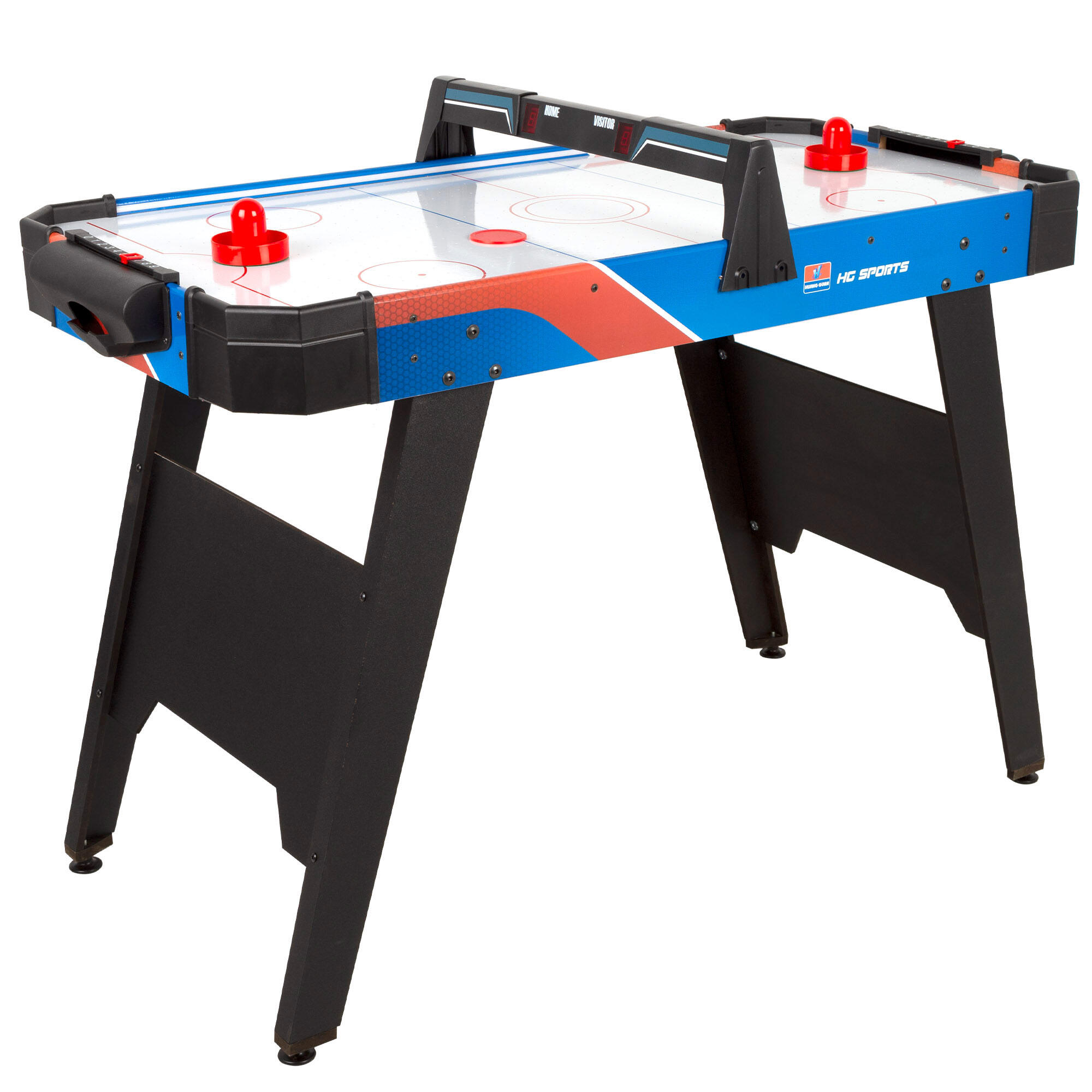 Mesa de air hockey eletrónica com luzes 106x53x75 cb games