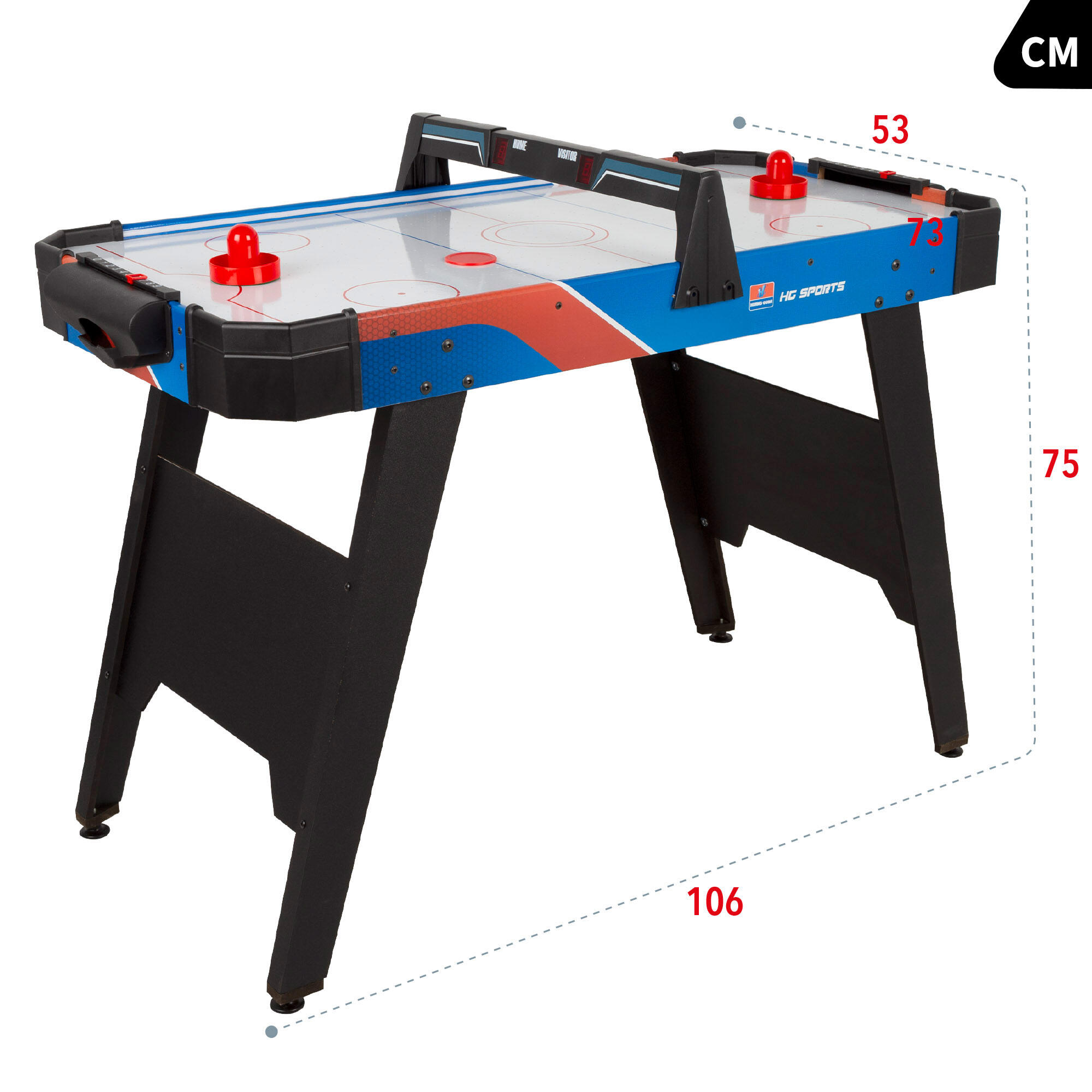 Mesa Air hockey electrónico c/luces 106x53x75 CB Games 4/6
