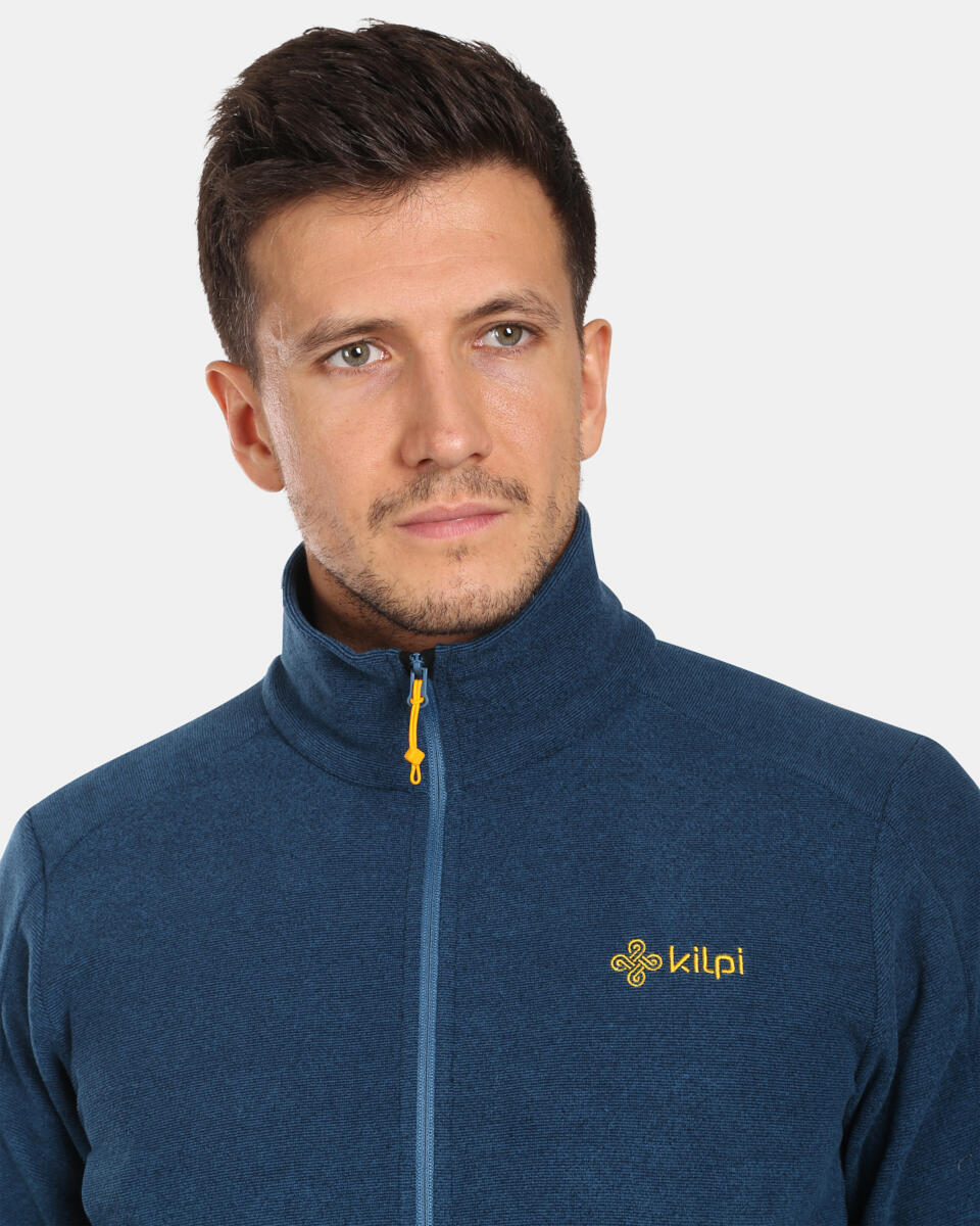 Bluza Fleece KILPI Glamer, Albastru Inchis, Barbati 4/7