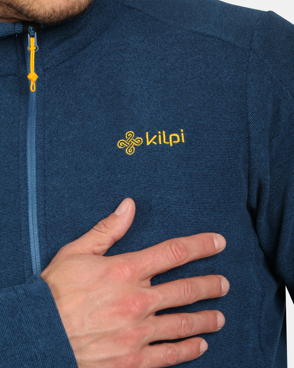 Bluza Fleece KILPI Glamer, Albastru Inchis, Barbati 5/7