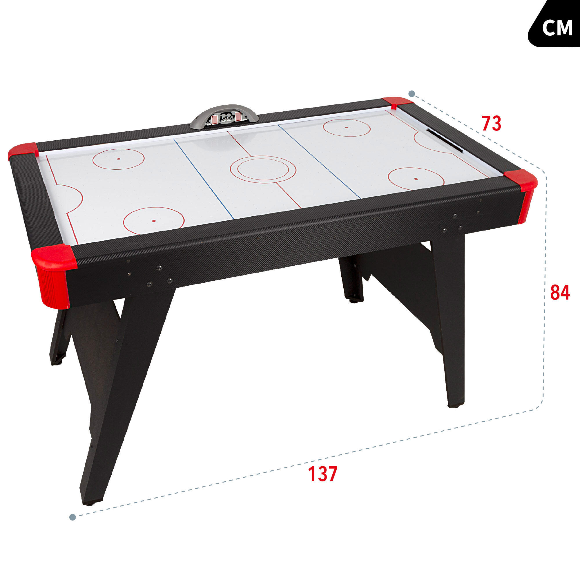 Mesa eletrónica de air hockey 137x73x84 CB Games 4/6