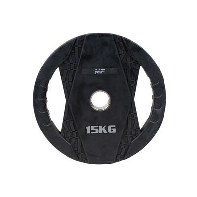 Disco Pesi con Maniglie - Gomma - 15 kg