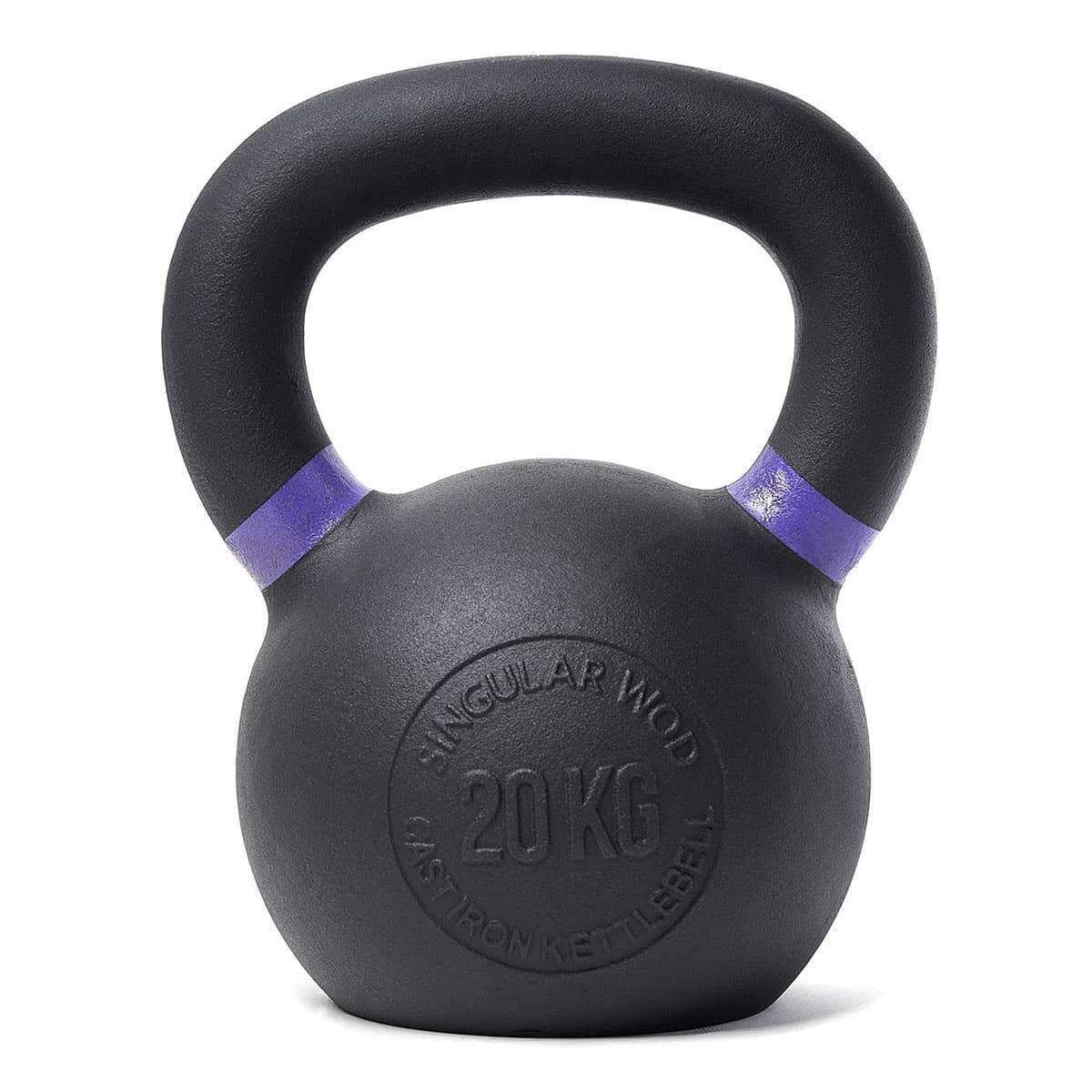 SINGULAR WOD KETTLEBELL CAST IRON 20 KG PESA RUSA SINGULAR WOD CROSS TRAINING