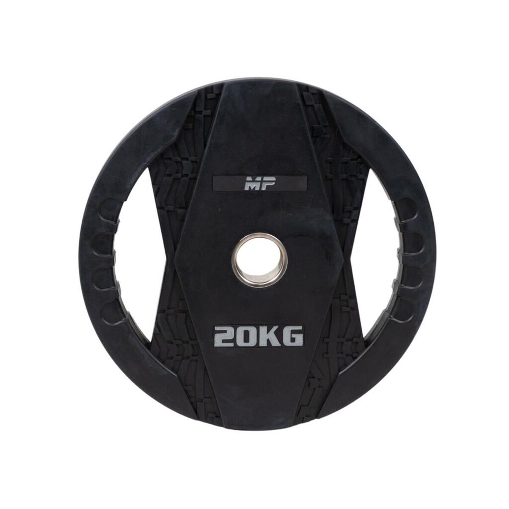 Weight Plate with Handles - Rubber - 20 kg