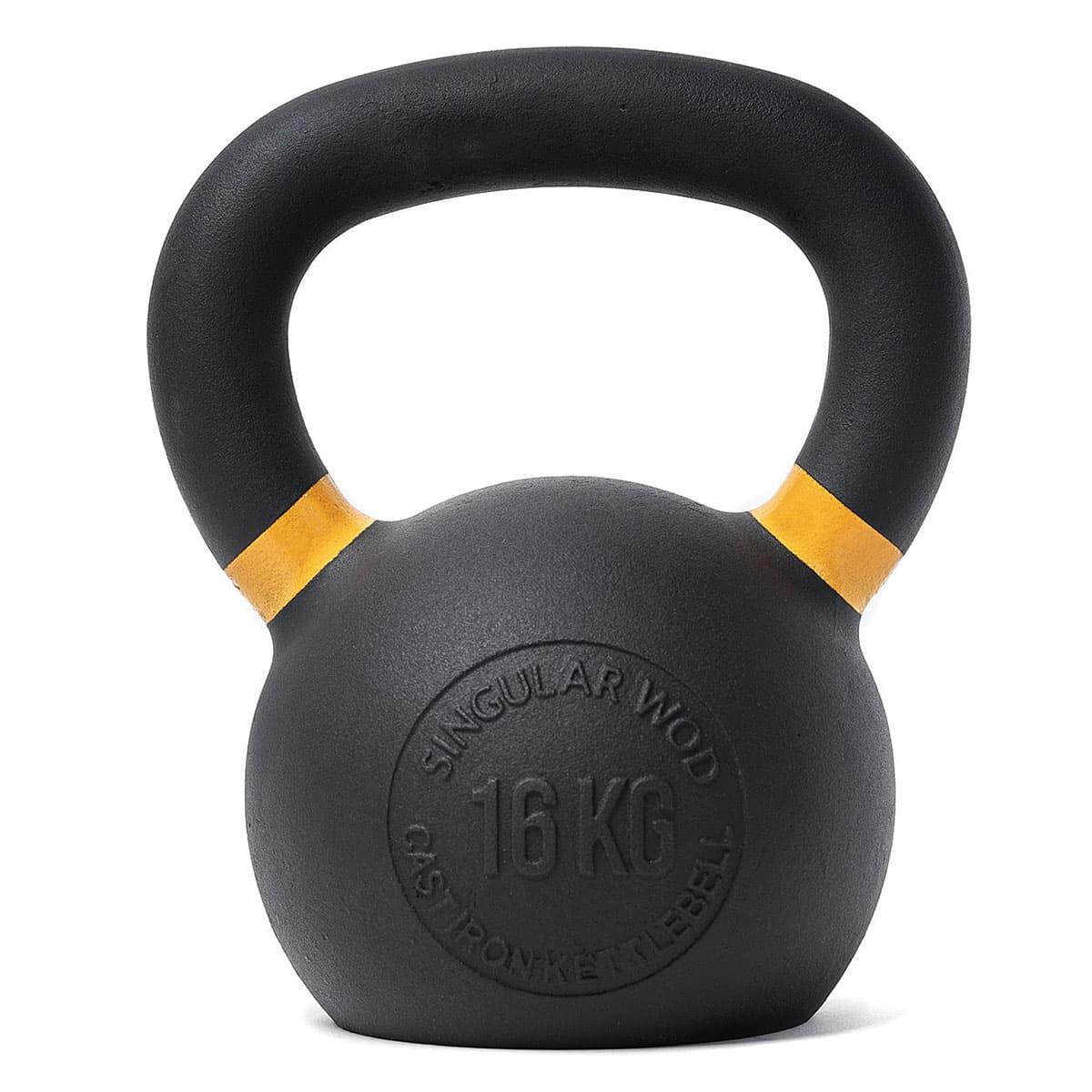 SINGULAR WOD KETTLEBELL CAST IRON 16 KG PESA RUSA SINGULAR WOD CROSS TRAINING