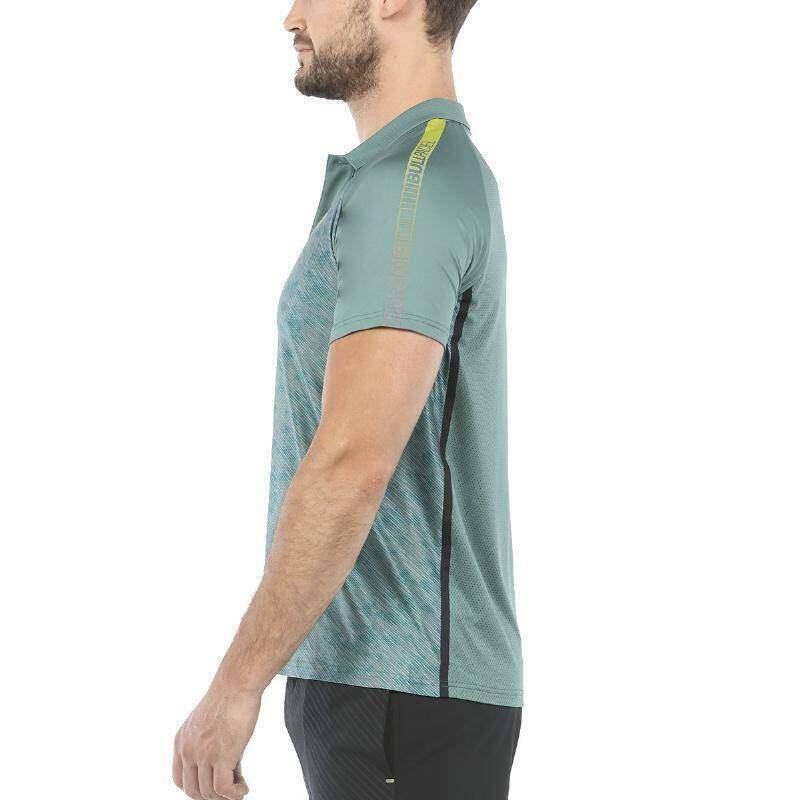 Polo Bullpadel Urbir Verde Viridian 3/5