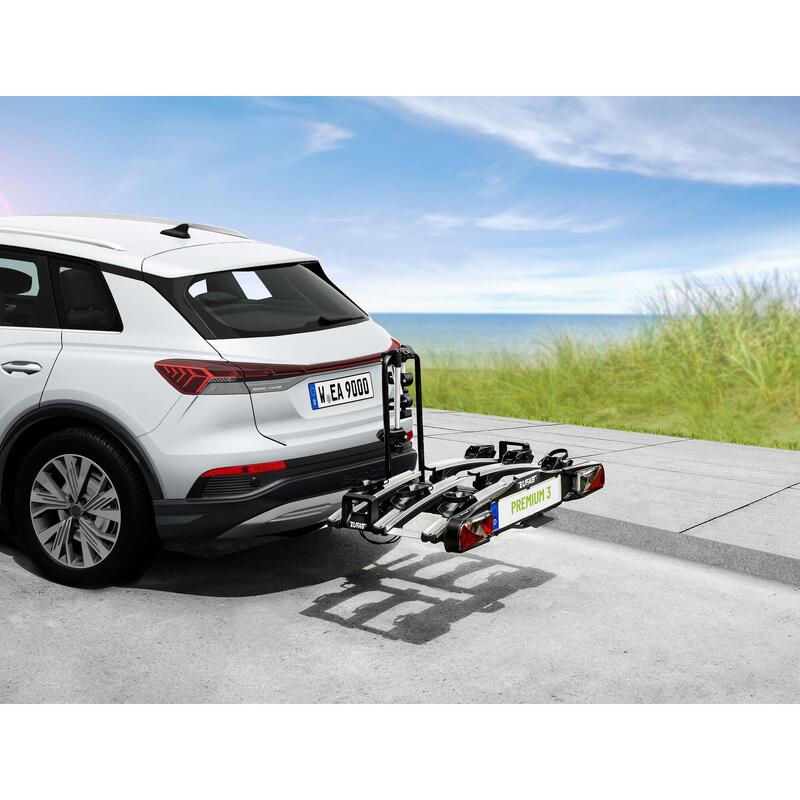 PORTE-VÉLOS 3 VÉLOS PLATEFORME PLIABLE ET BASCULANT PREMIUM III - EUFAB