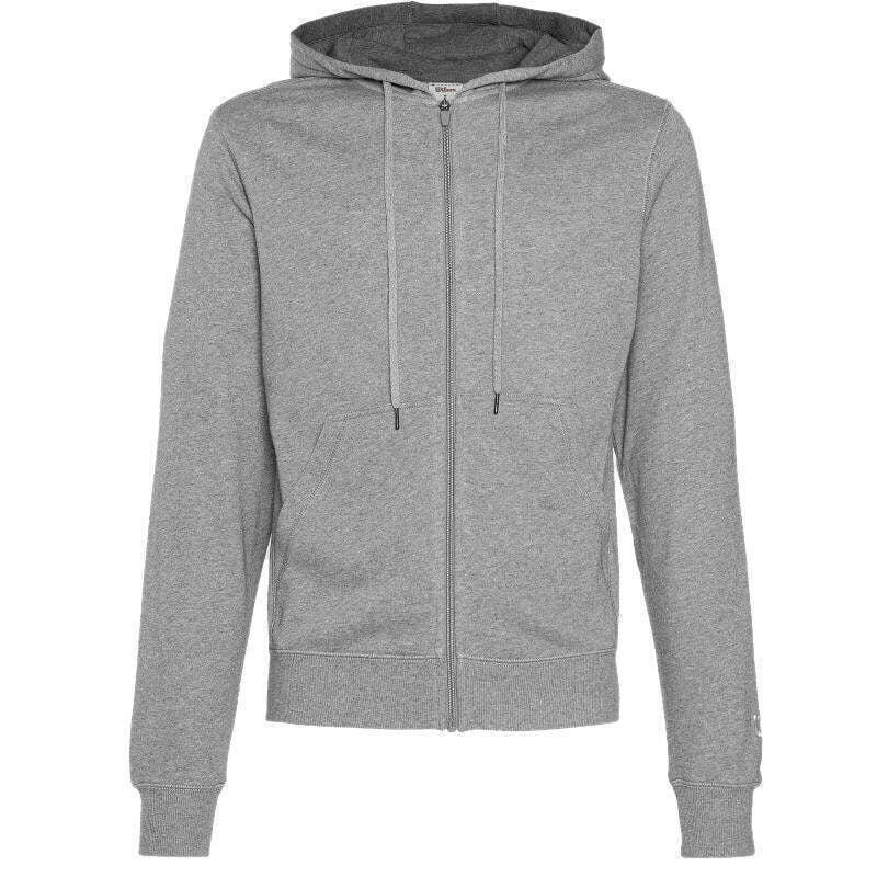 Team Zip Hoodie Unisex Gray