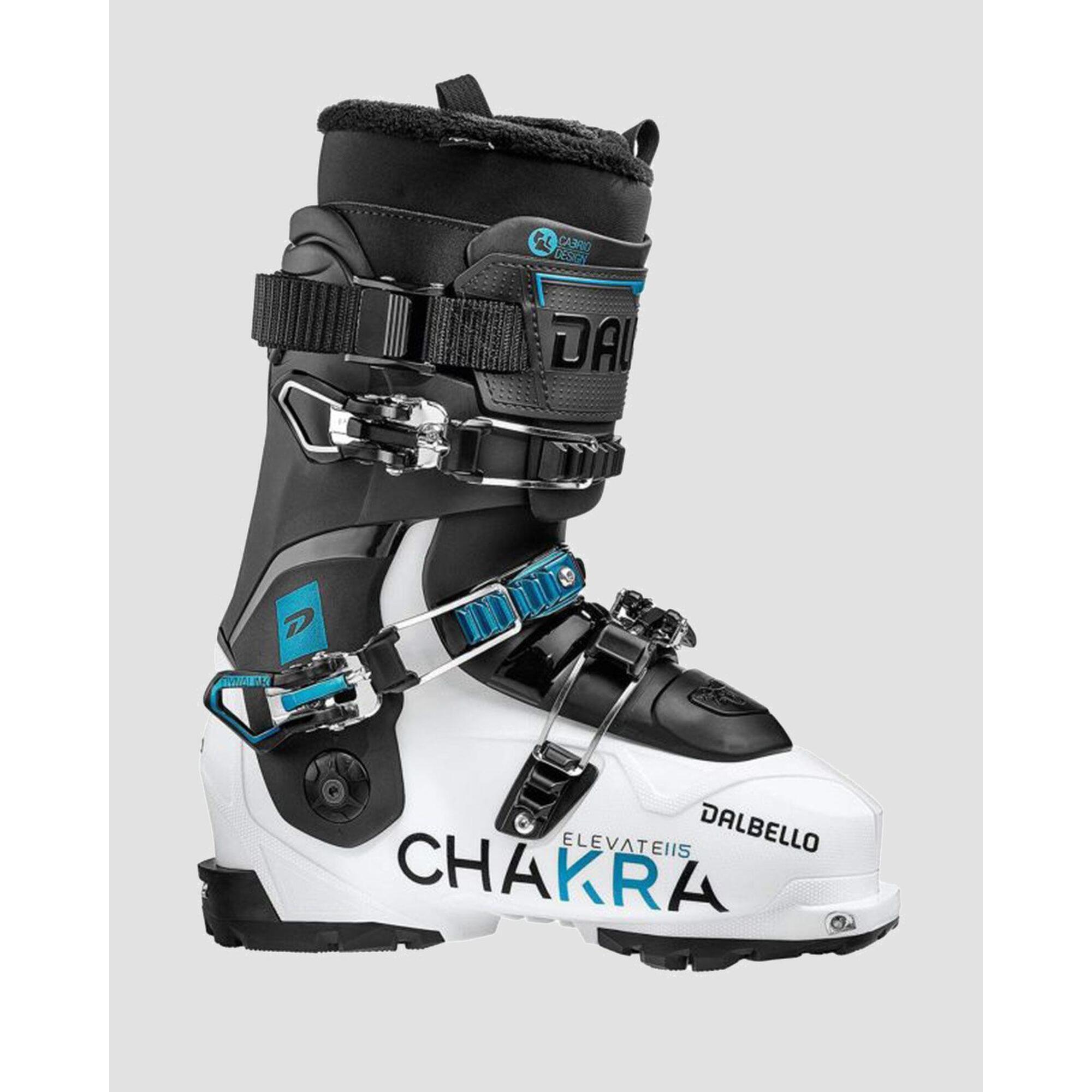 スキー 23-23.5 DALBELLO KRYPTON CHAKRA Dalbello Women's KR Chakra Ski Boot - Dazz Blue Transparent