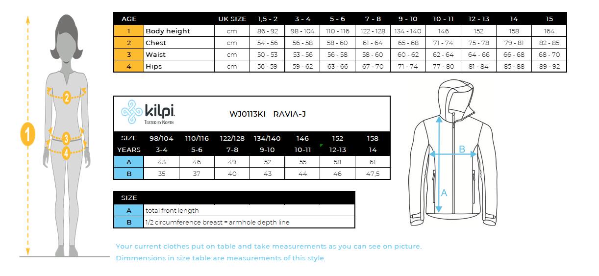 Veste softshell pour enfant Kilpi RAVIA-J 7/7