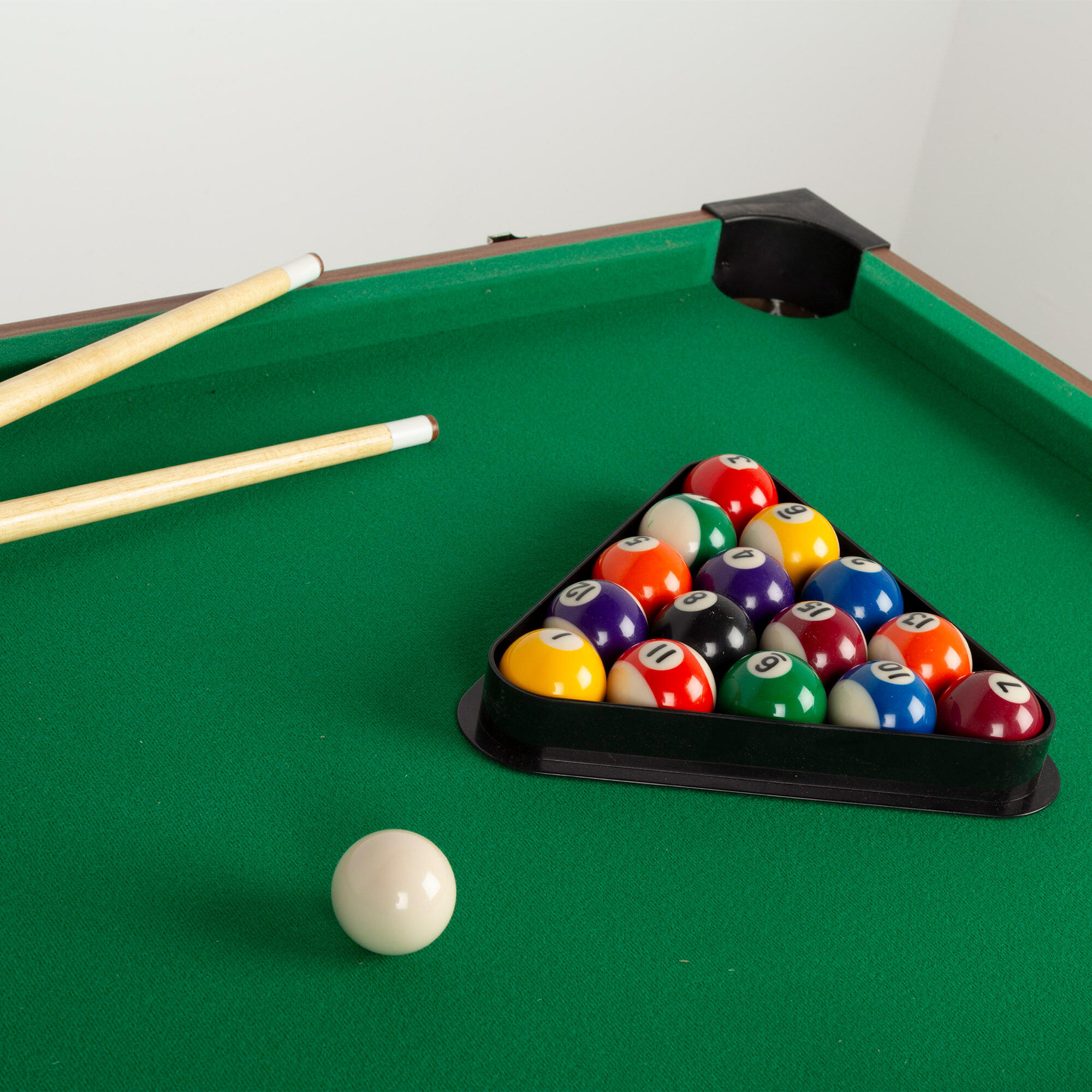 Table multijeux 3 en 1 table de football/billard/hockey 81x42x60 cm CB Games 3/6