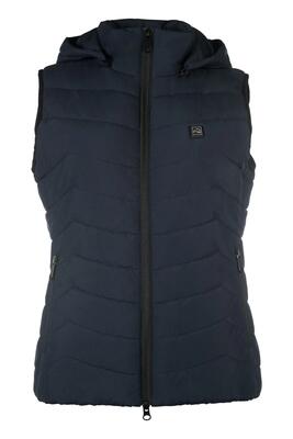 Hkm verwarmde bodywarmer high temperature style - donkerblauw