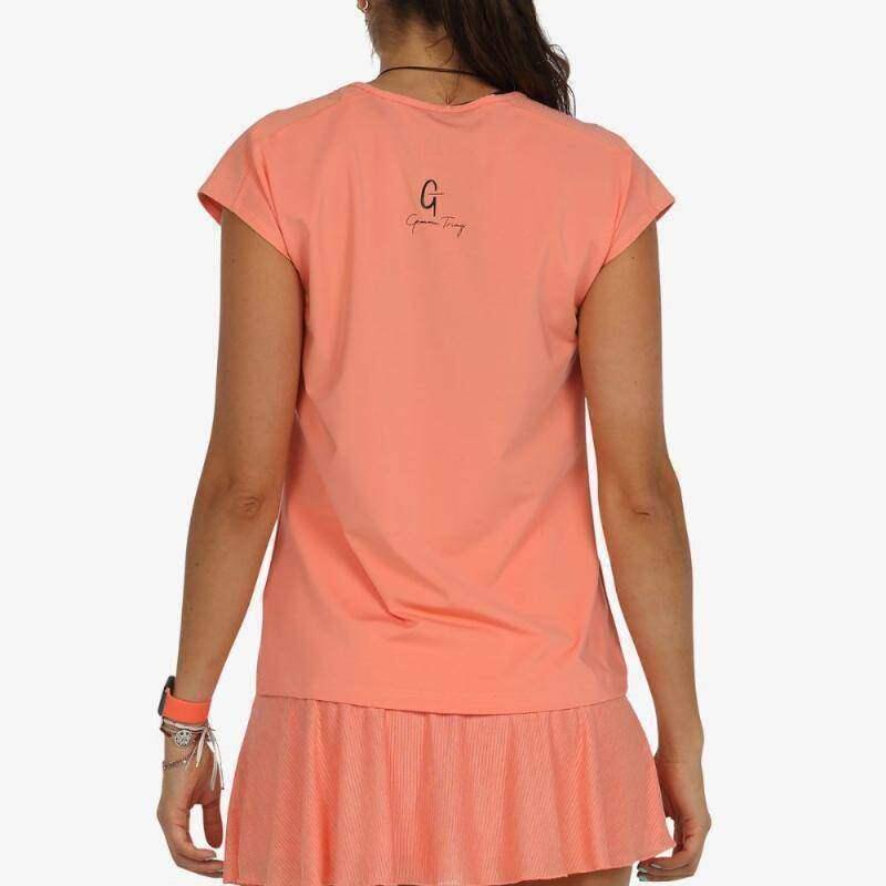 Camiseta bullpadel Gemma Triay Yodar Coral 4/5