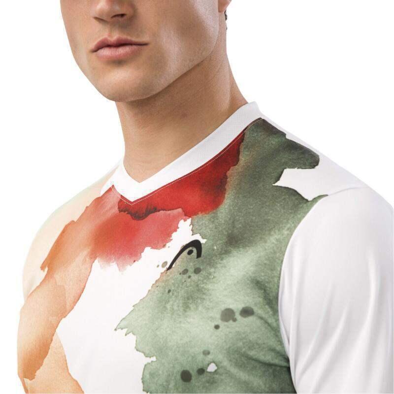 Camiseta Head Tospin Naranja Print 3/7