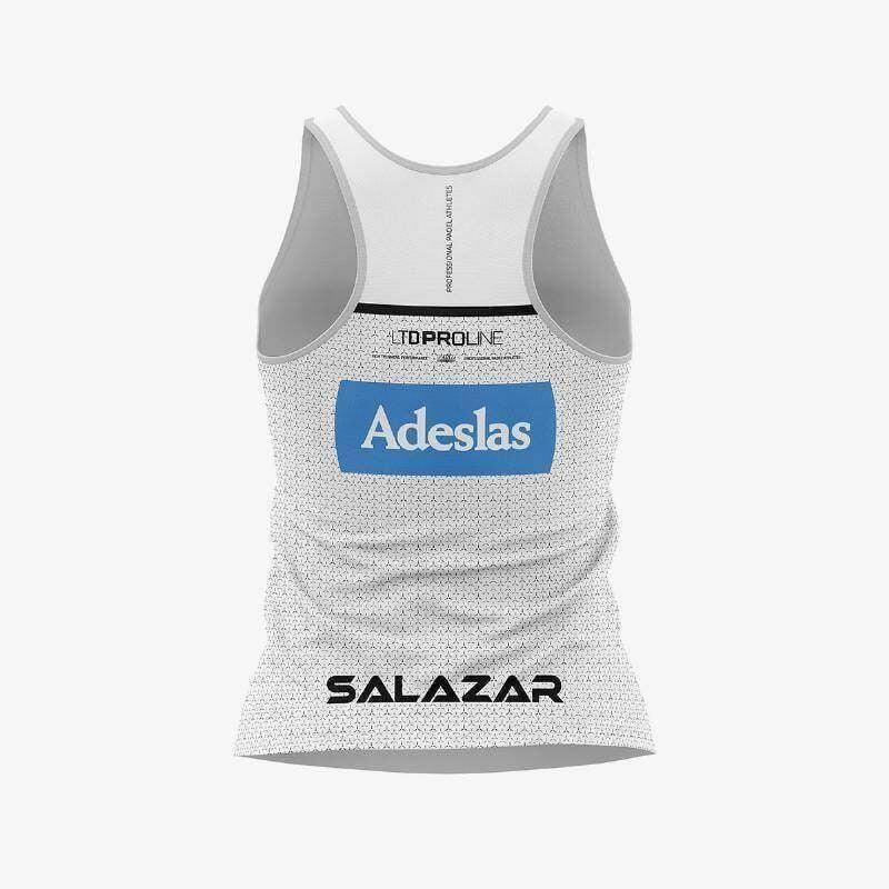 Camiseta Bullpadel Ale Salazar WPT Olin Blanco 2022 2/5
