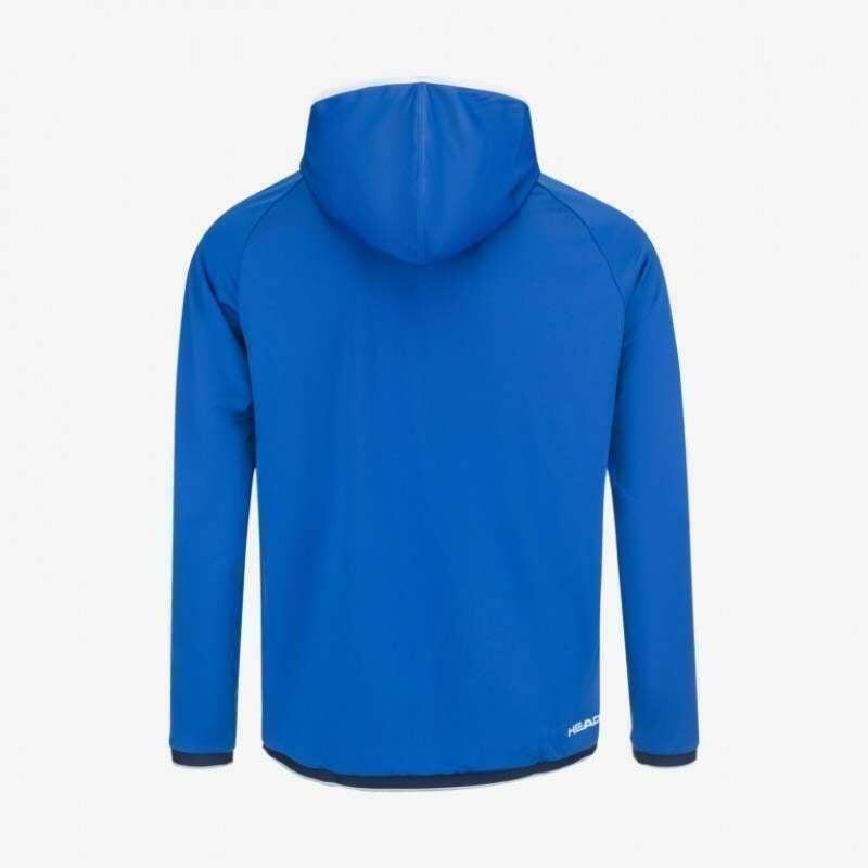 Sudadera Head TopSpin Azul Frances Print 2/5