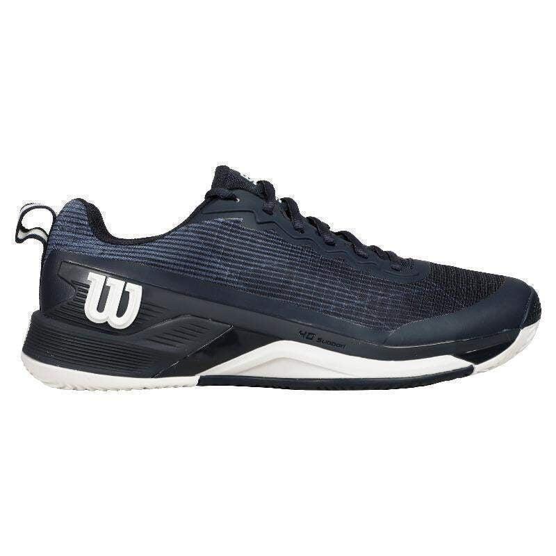 Wilson - Zapatillas Wilson Rush Pro 4.5 Clay Azul Marino -  - 44 - Baskets - Bleu - Decathlon