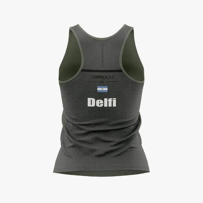 Camiseta Bullpadel Delfi Brea WPT Olin Kaki 2022 2/5
