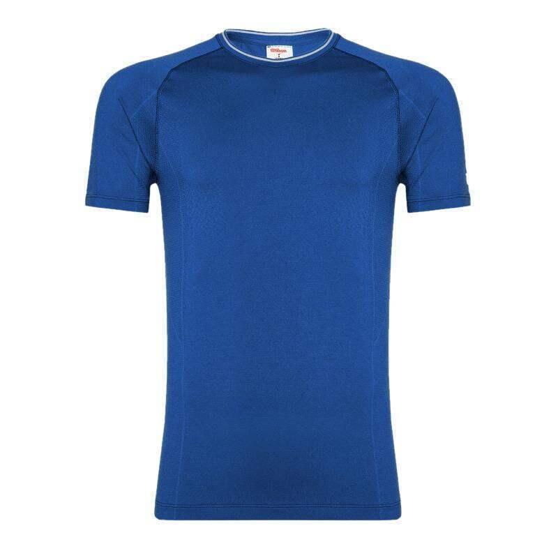WILSON Camiseta Wilson Team Seamless Crew Azul Royal -  - XXL