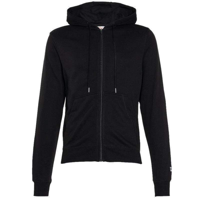 Felpa con cappuccio Team Zip unisex nera 4/5
