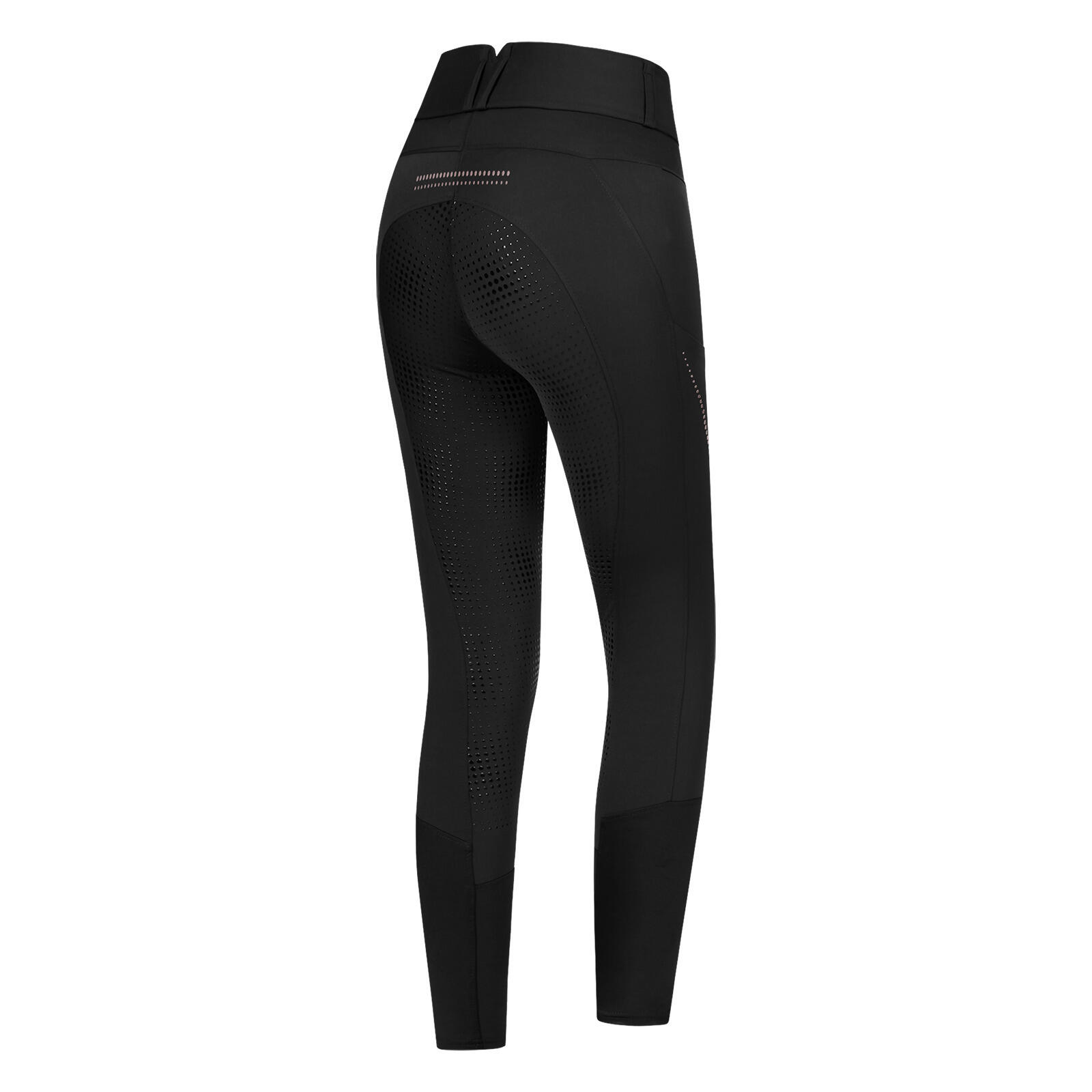 Thermohosen fürs Reiten mit Vollgrip für Frauen ELT Mina 2/4