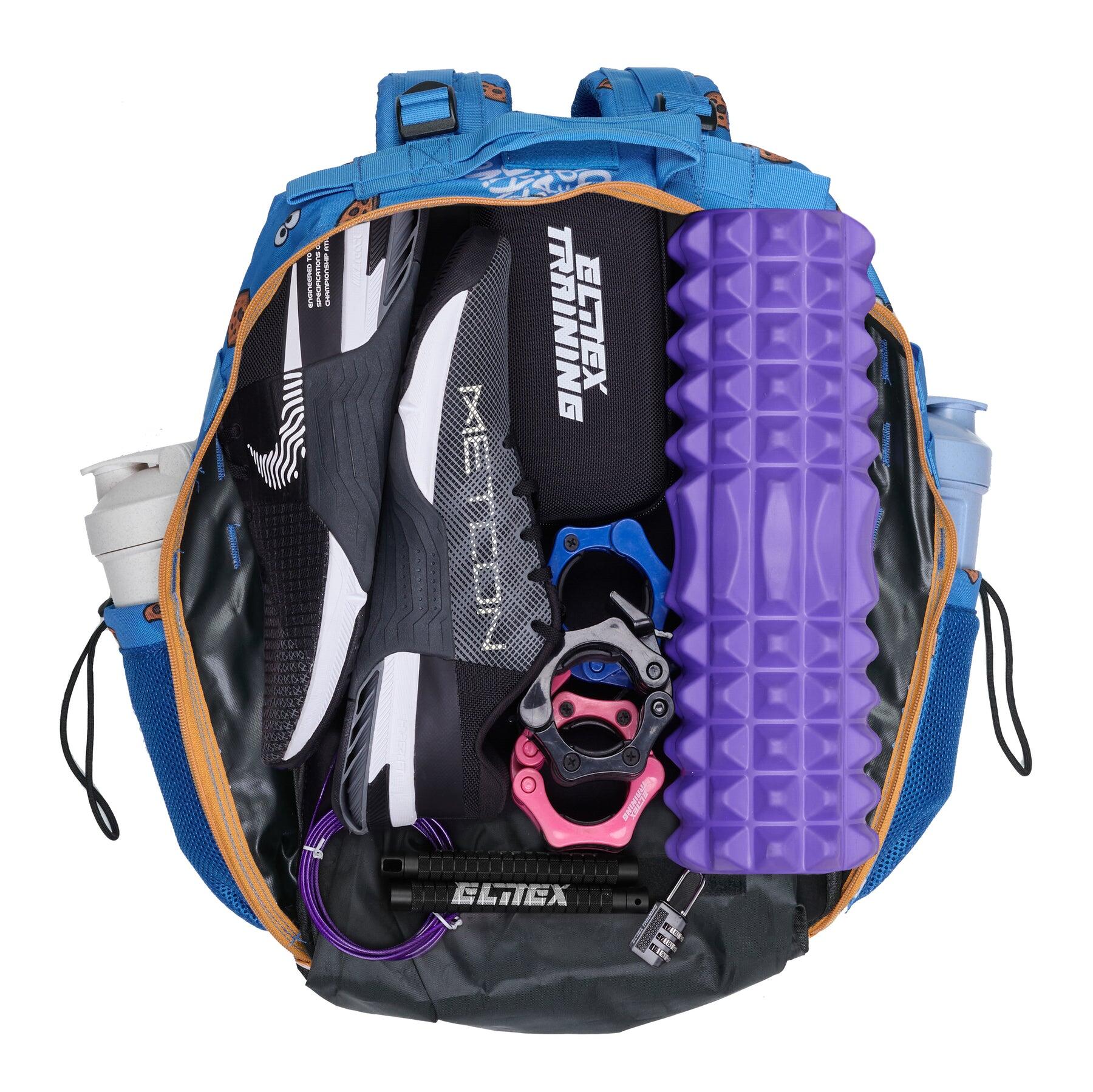 Mochila Elitex V1 Cookie 45L Cabina Entrenamiento Repelente Agua 5/7