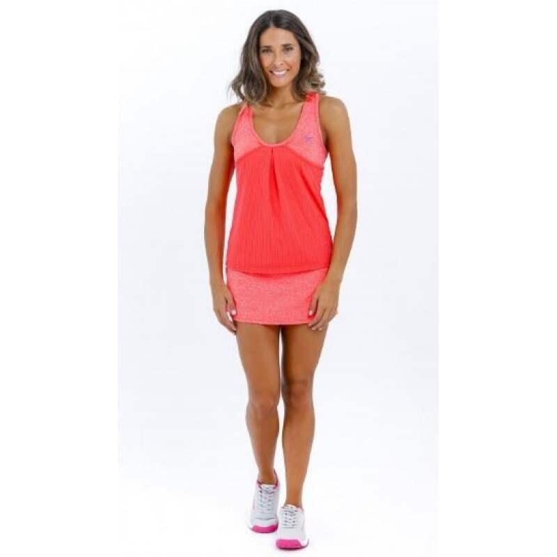 Camiseta Drop Shot Maui Naranja 3/5