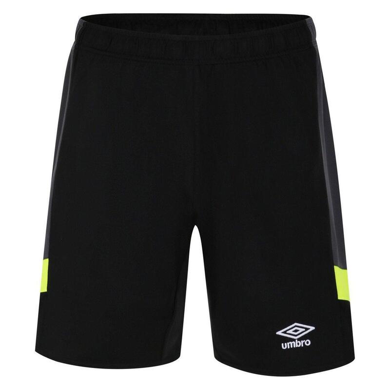 Short De Gardien De But Enfant (Noir / Jaune Fluo)