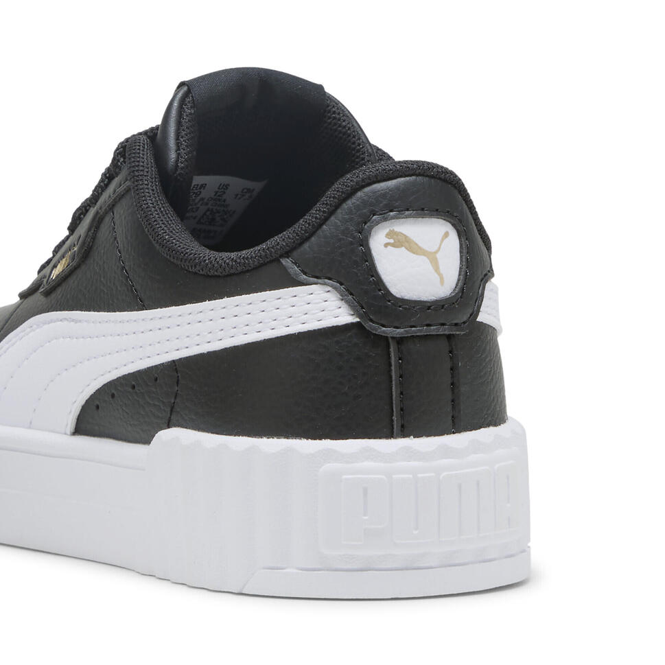 Dziecięce sneakersy Carina 3.0 PUMA Black White Gold