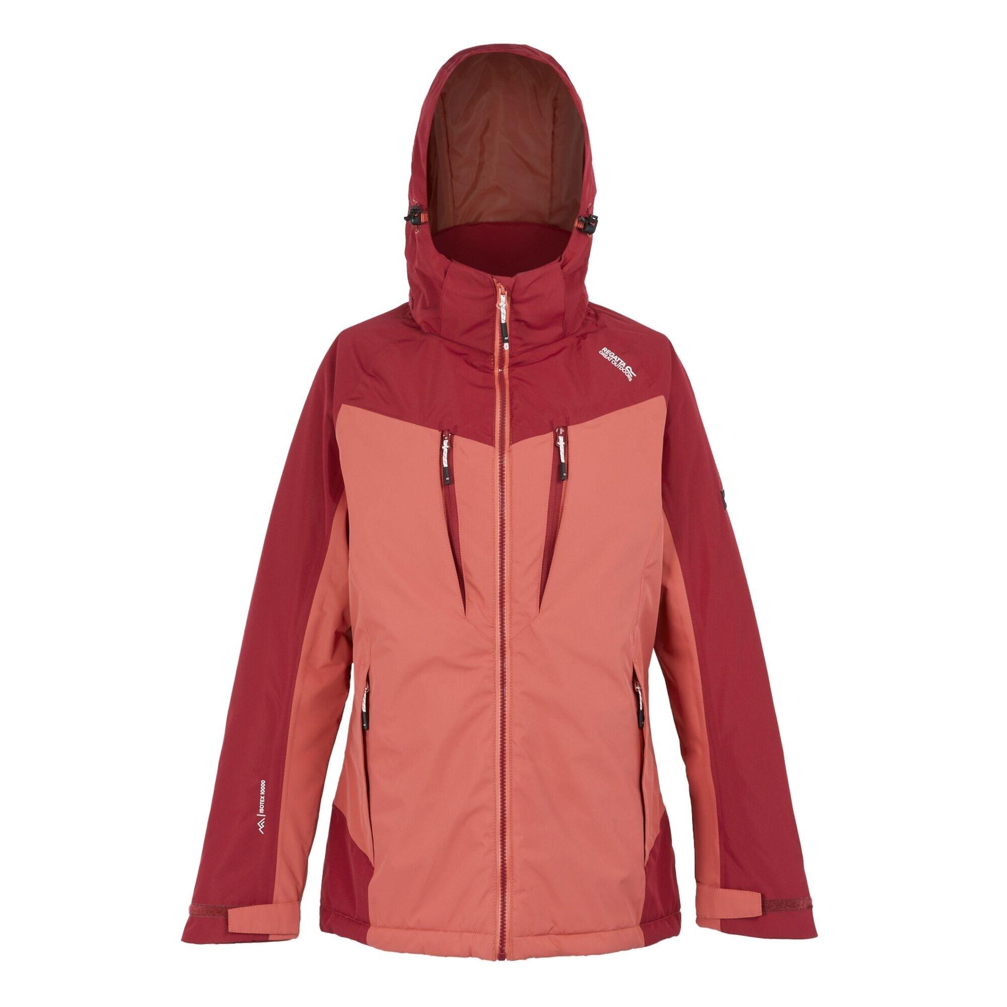 REGATTA Casaco Impermeável para Inverno Calderdale II Mulher Vermelho mineral/Rumba