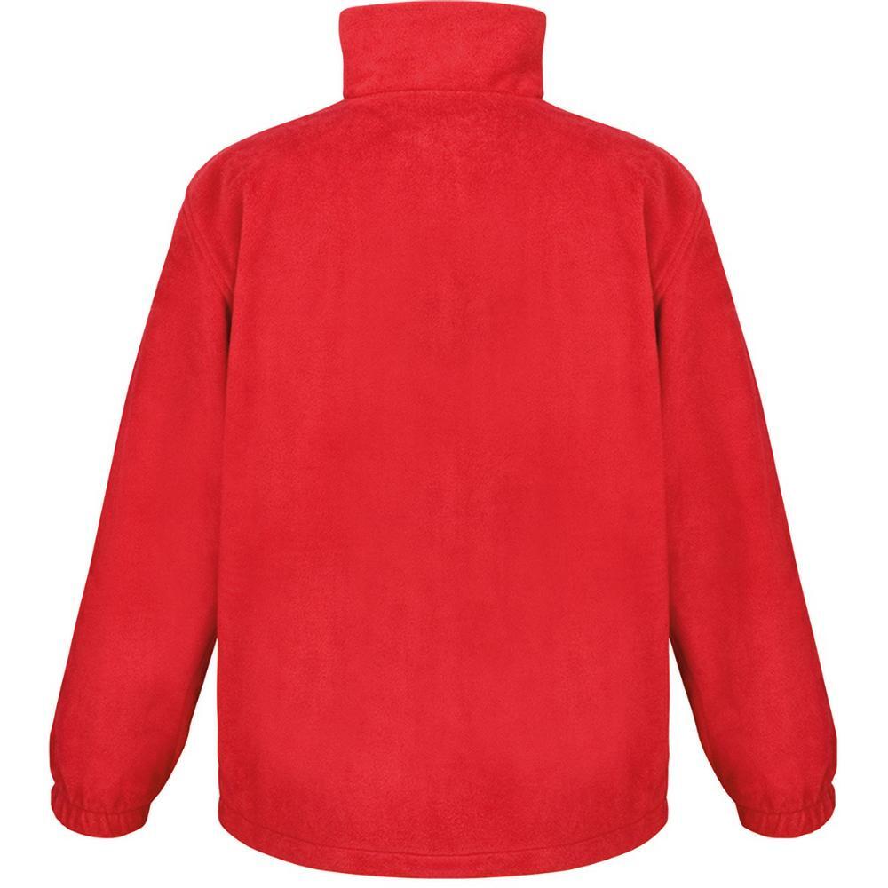 Core Veste Polaire Antiboulochage Homme (Rouge) 2/3