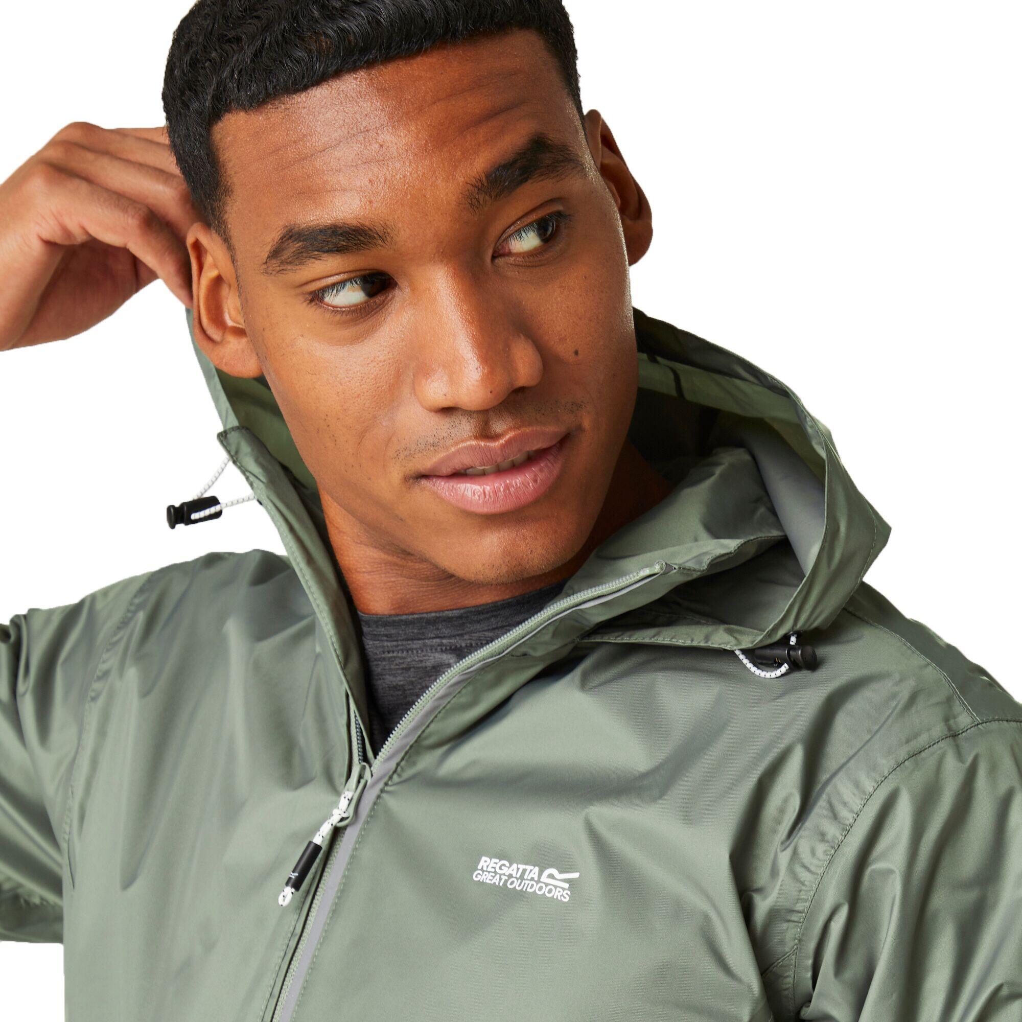 Veste Imperméable LYLE Homme (Vert Kaki) 4/5