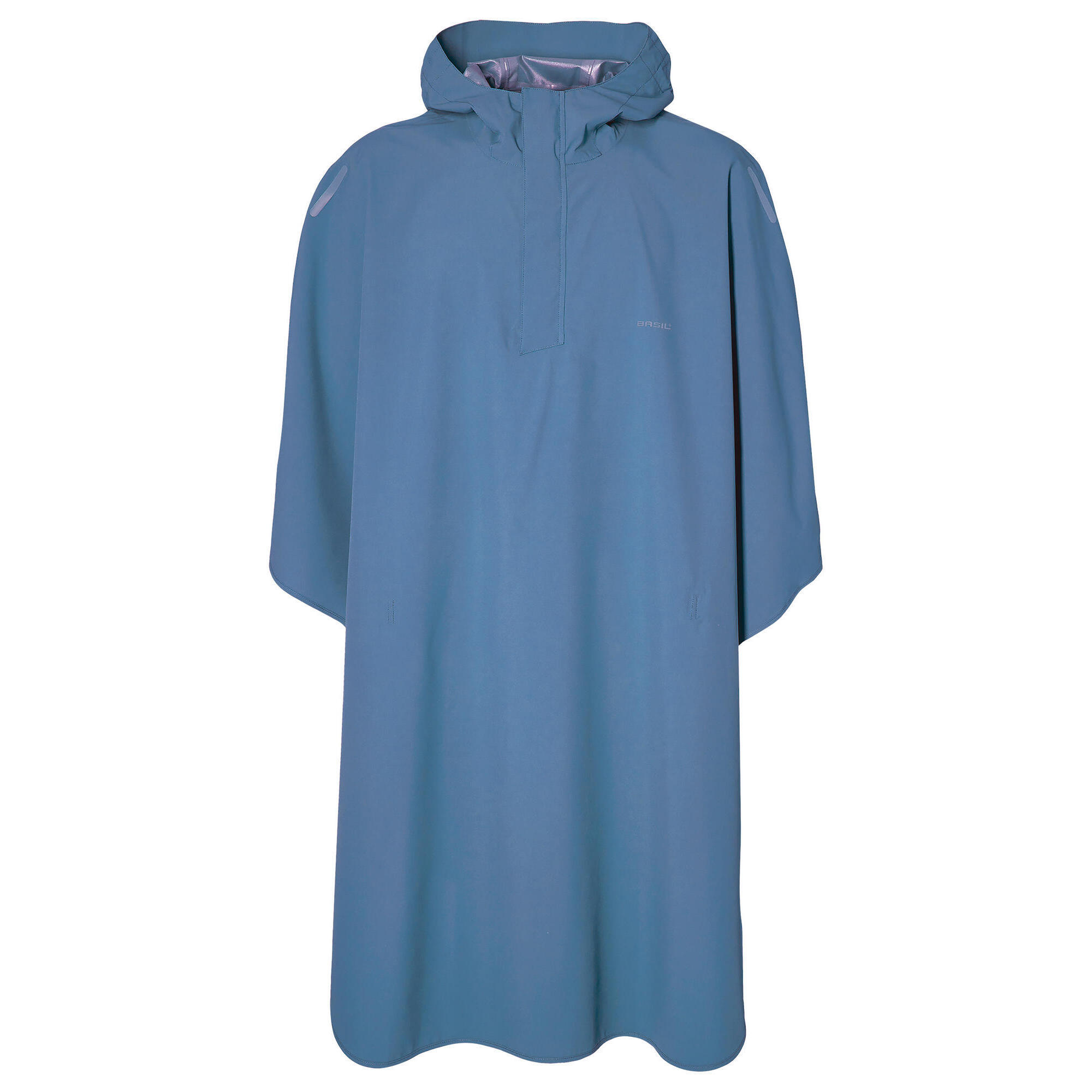Basil - Fahrrad- Poncho De Pluie Hoga, Bleu Horizon - Poncho - Bleu - Taille Unique - Decathlon
