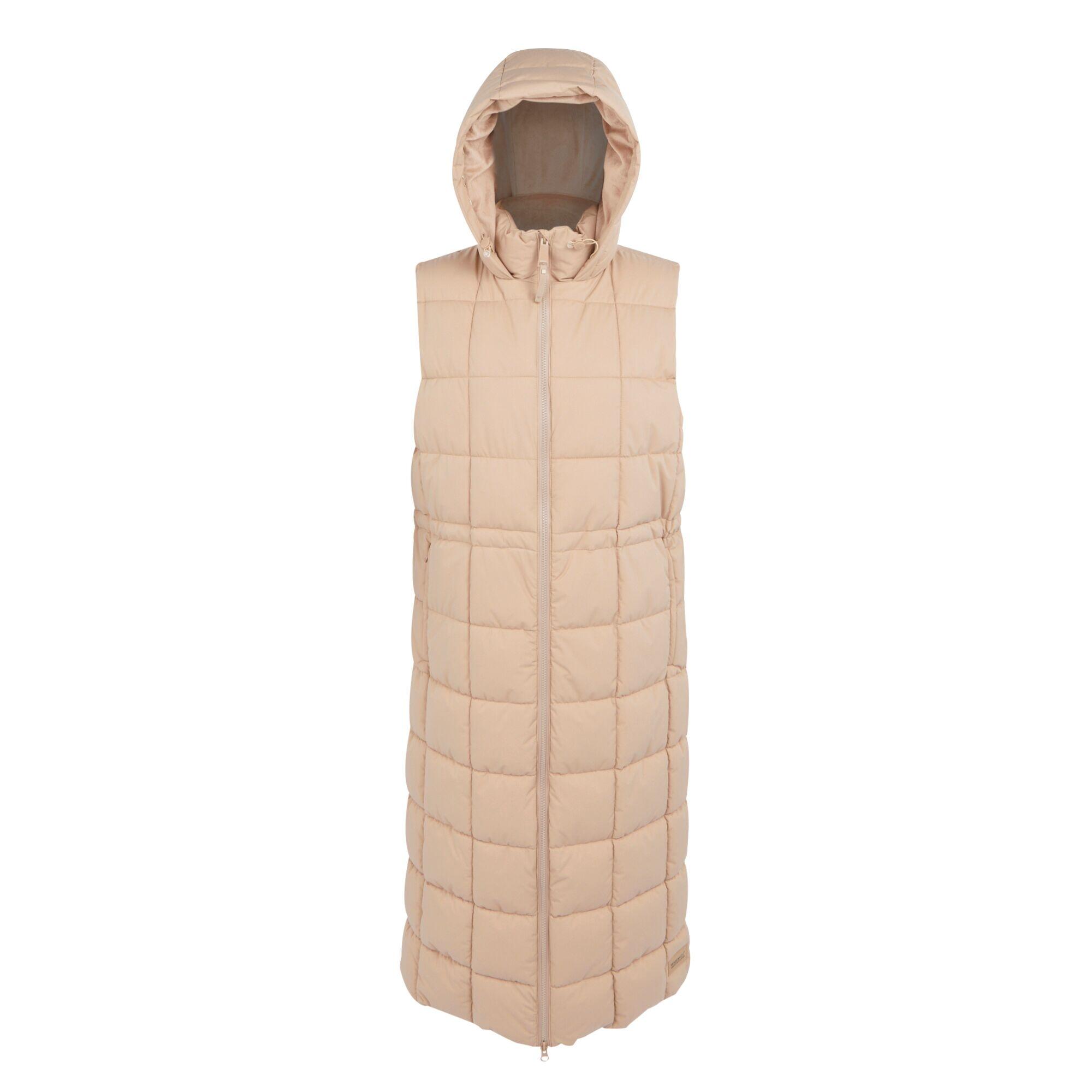 REGATTA Womens/Ladies Leandra Longline Gilet (Warm Taupe)