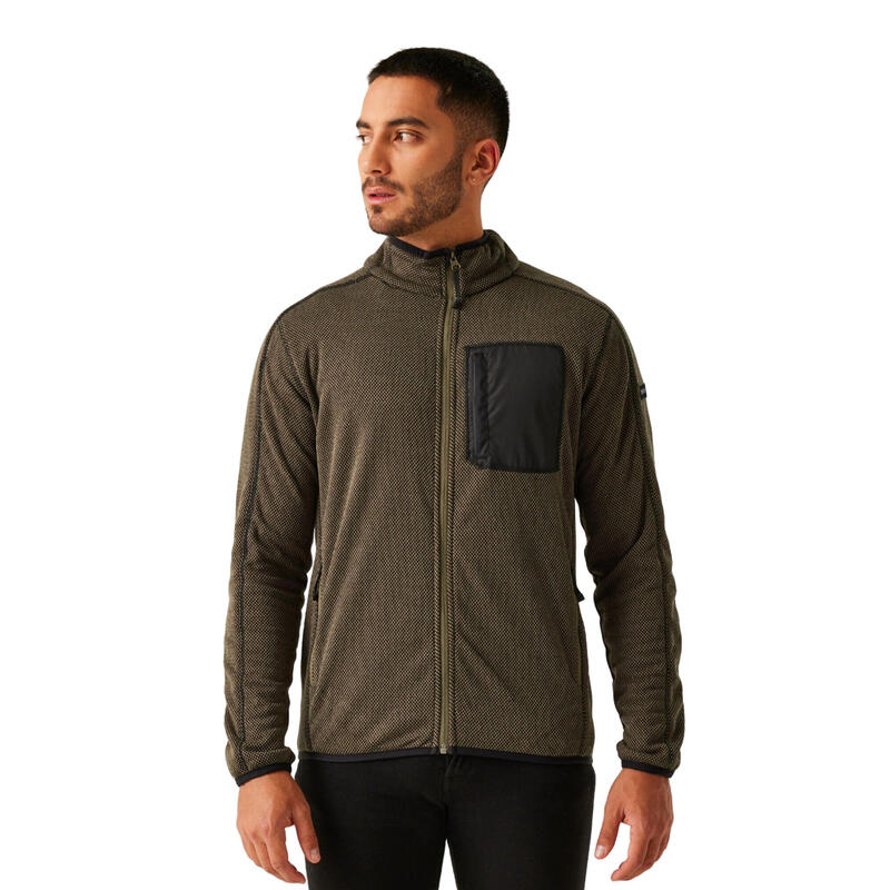 Veste Polaire KITOM Homme (Crocodile Chiné)