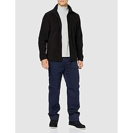 Veste À Fermeture Éclair Complète En Micro Polaire Unie Pour Hommes (Layer Lite)