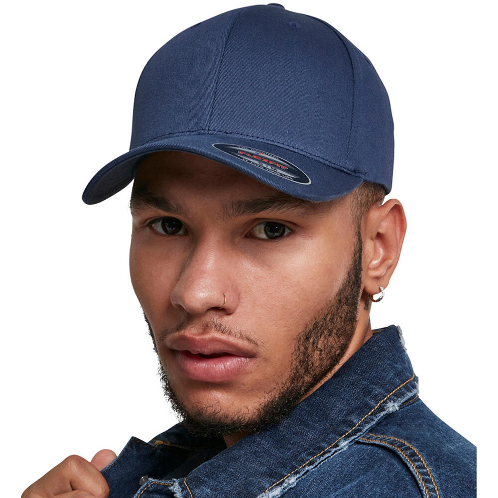 Unisex Cotton Cap (Navy) 3/3