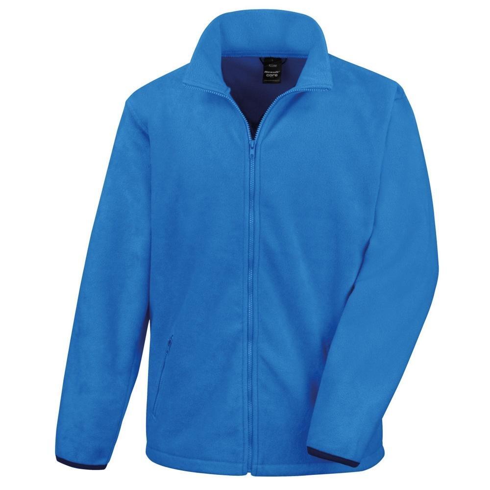 Mens Core Fashion Fit Outdoor Fleece Jacket (Bleu Électrique) 2/4