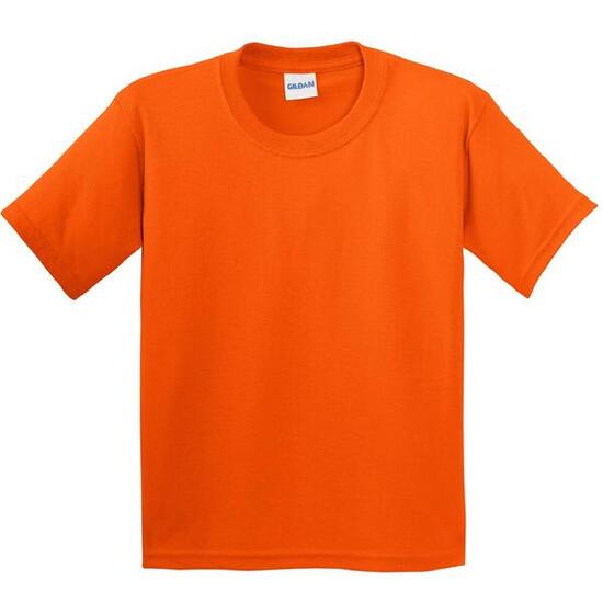 Childrens Unisex Zachte Stijl TShirt (Oranje)