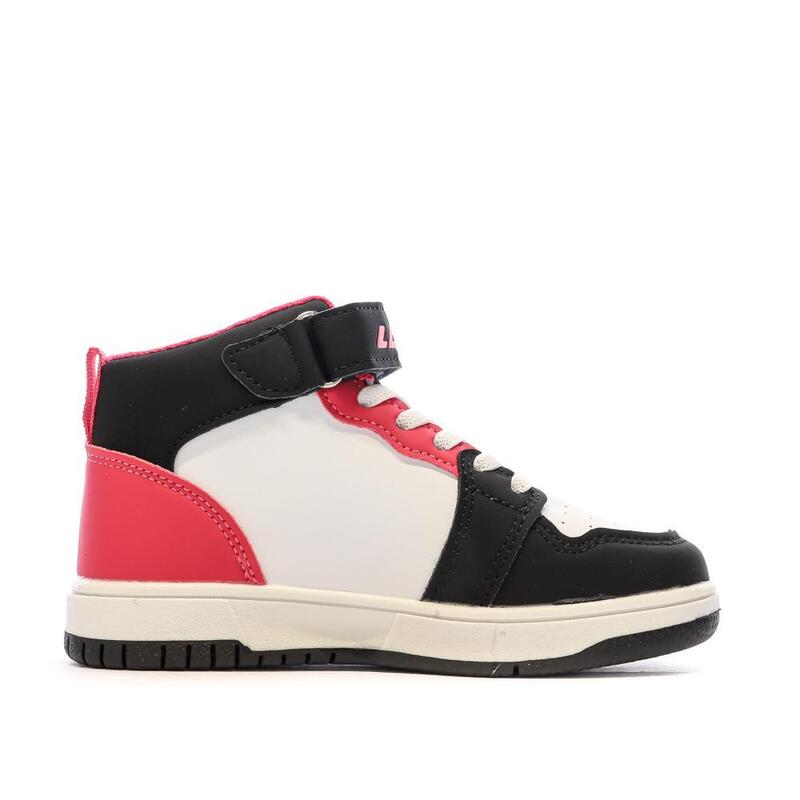 Baskets  Blanche/Noir/Rose Garçon Lotto Ravenne