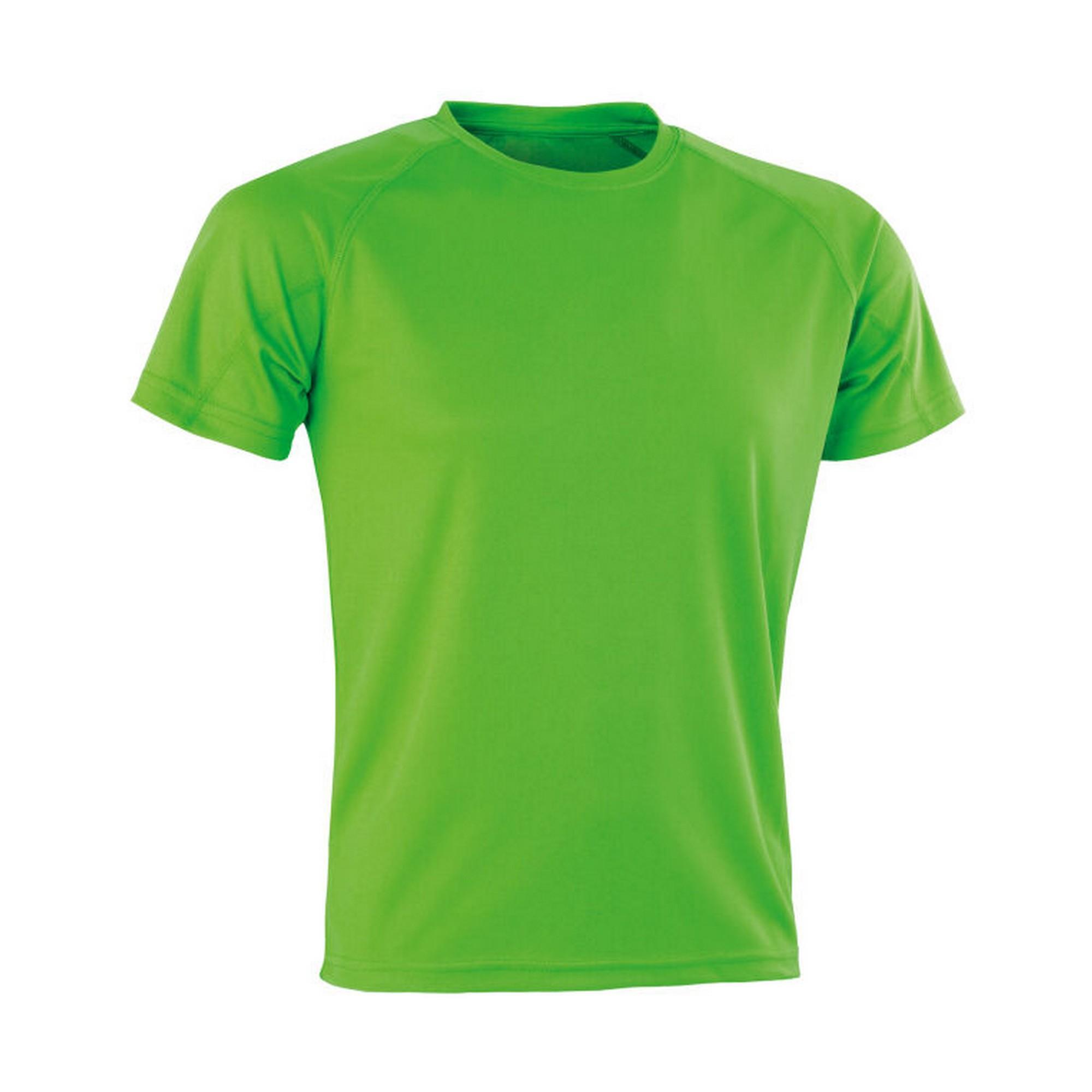 SPIRO Heren Impact Aircool Tshirt (Kalk)