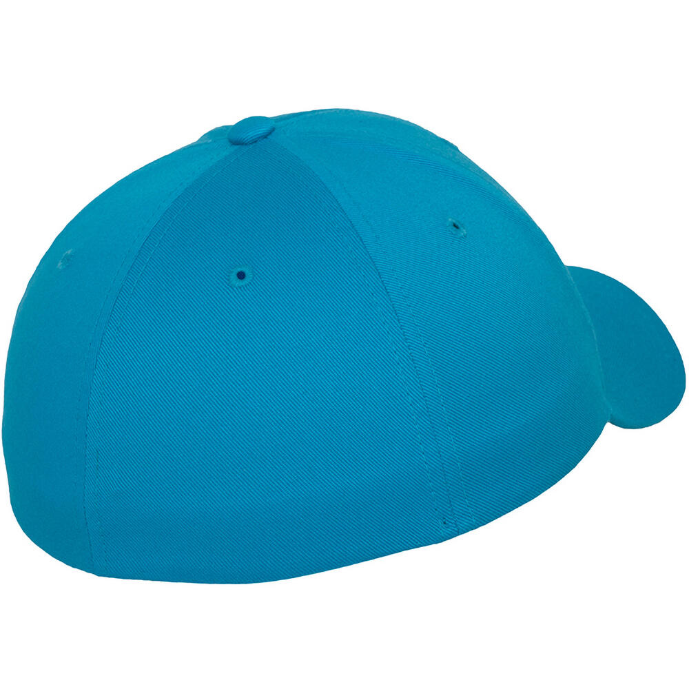 Unisex Wooly Combed Cap (Hawaiian Ocean) 2/2