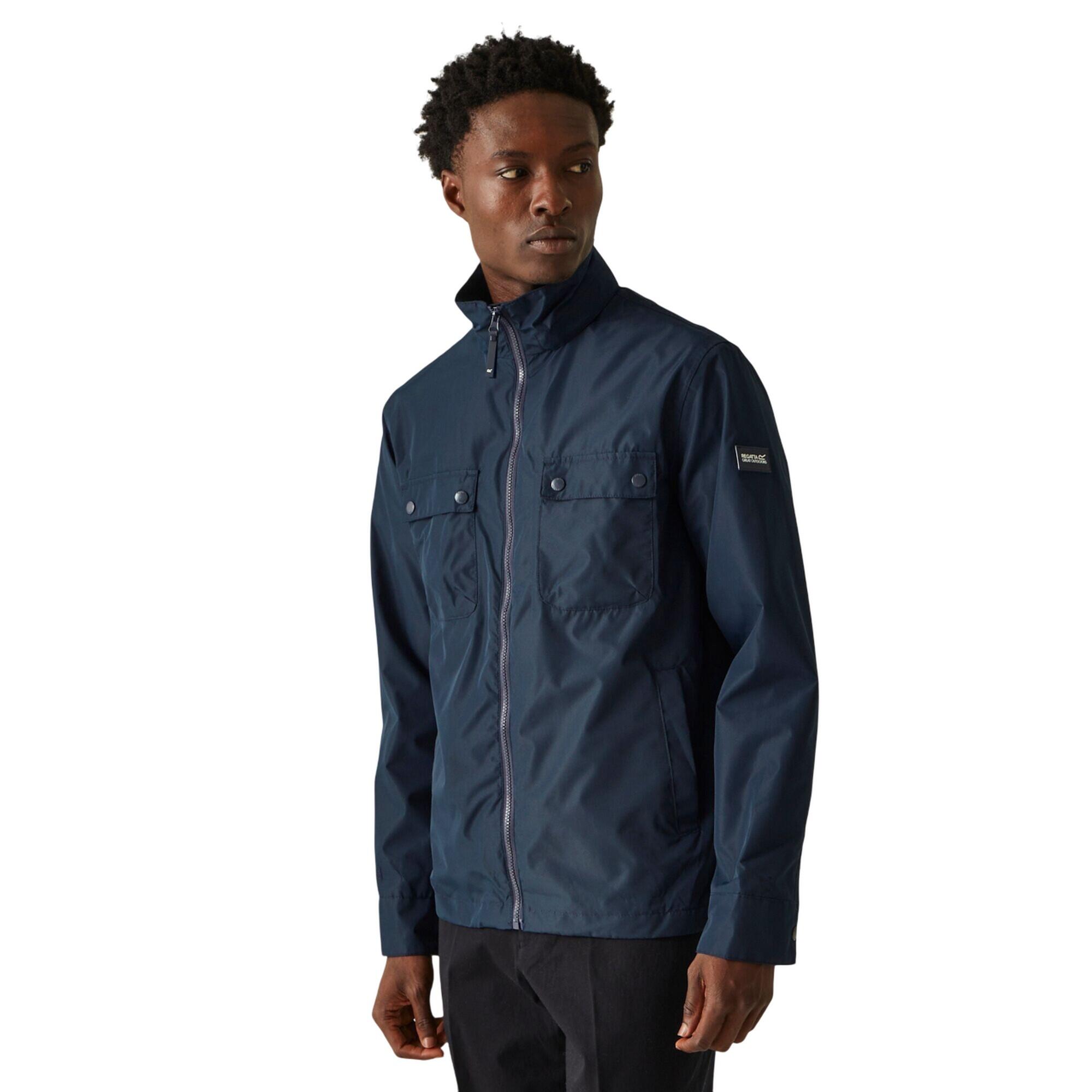 REGATTA Mens Raytan Waterproof Jacket (Navy)