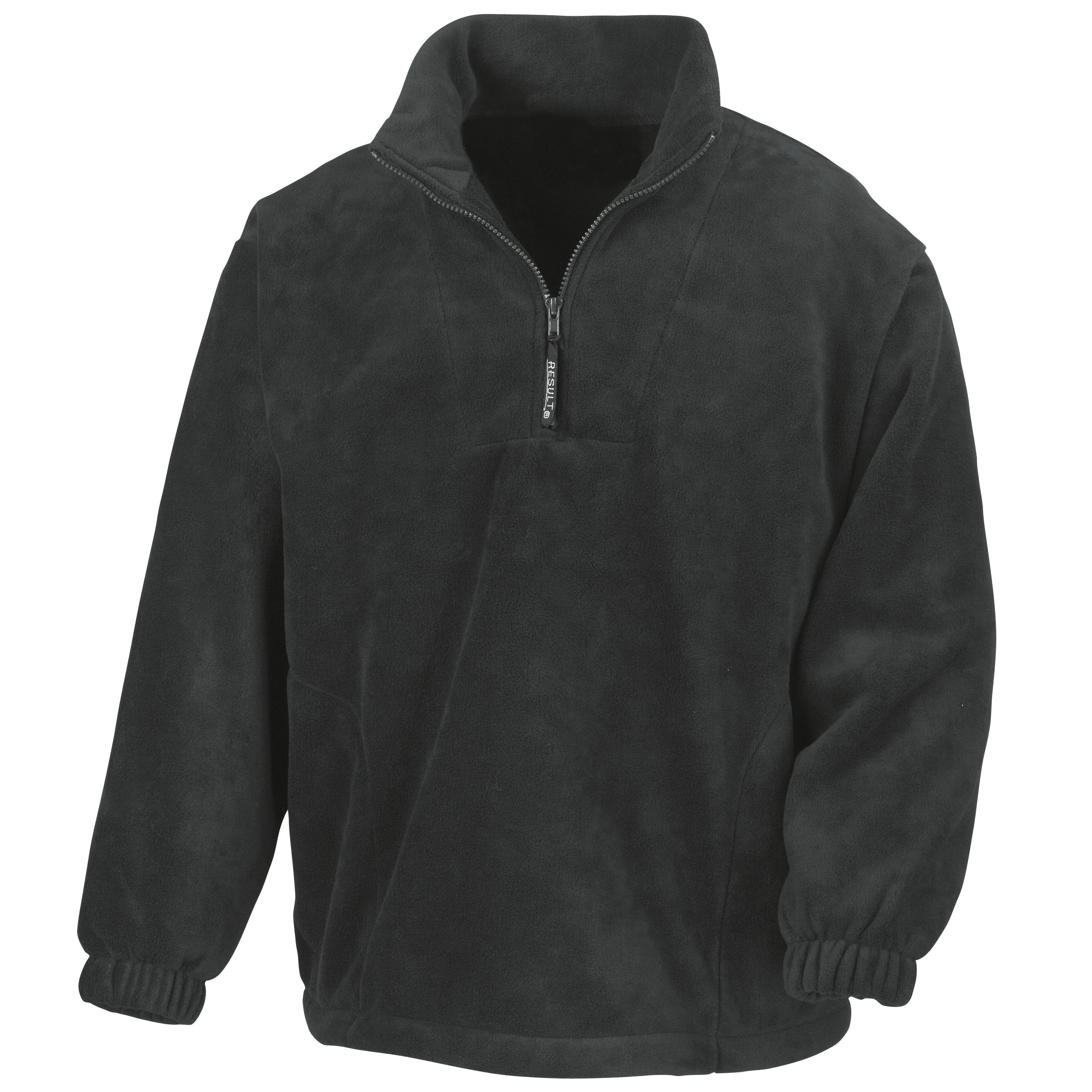 Polaire Nondoublé Active Pour Homme (Noir) 2/4